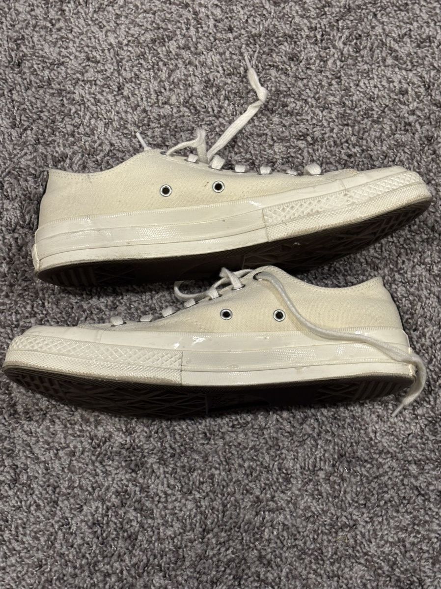 Comme des Garcons × Converse CONVERSE X COMME DES GARCONS PLAY ALL STAR CHUCK '70 OX Size US 8.5 / EU 41-42 - 2 Thumbnail
