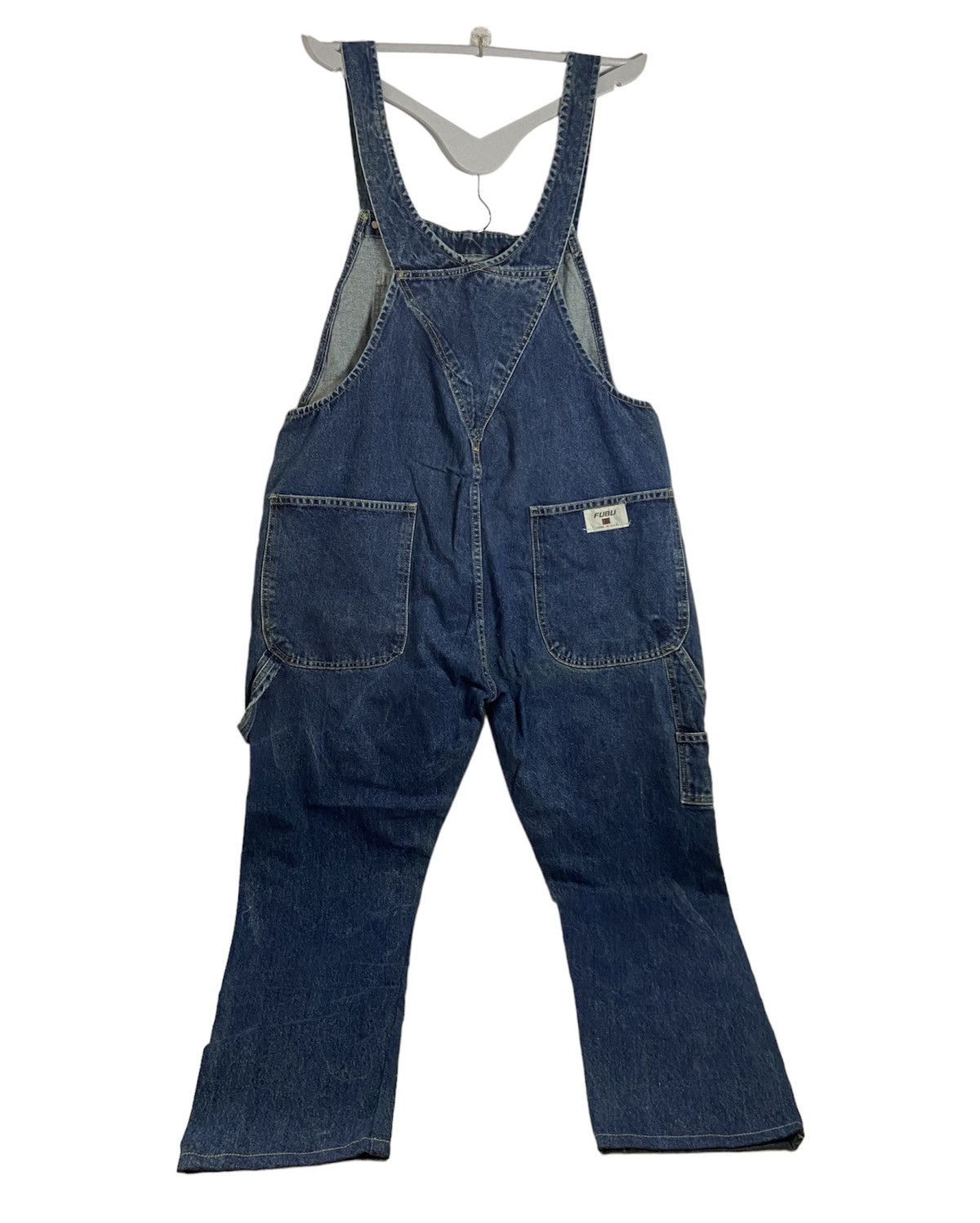 Fubu VINTAGE FUBU USA RARE DENIM OVERALLS Size US 42 / EU 58 - 2 Thumbnail