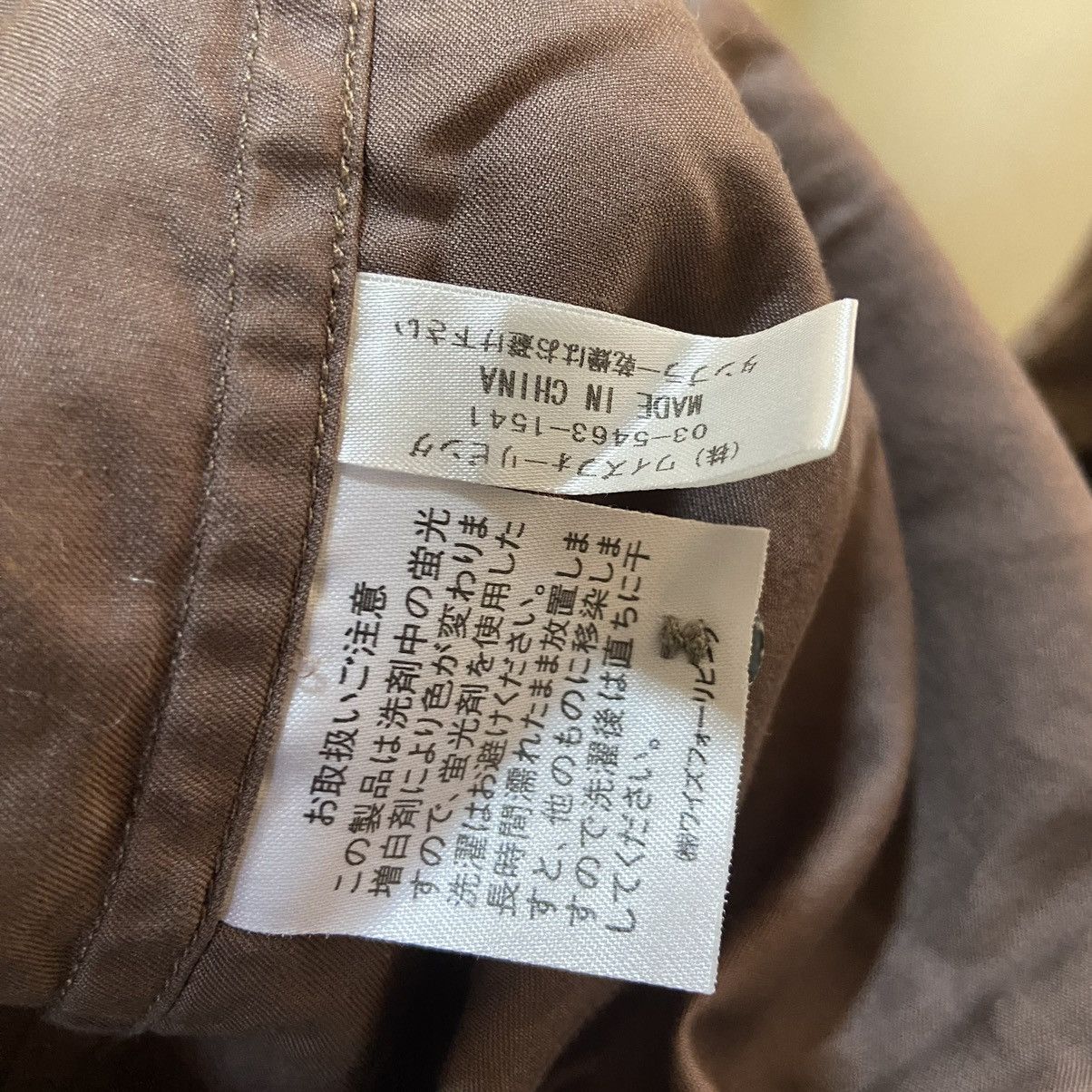 Yohji Yamamoto Y’s for living - Yohji Yamamoto Long Sleeve Shirt Size L / US 10 / IT 46 - 15 Thumbnail