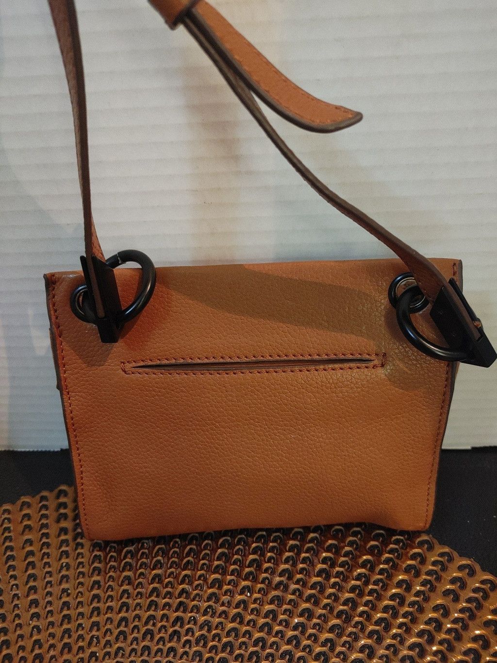 G/FORE Foley + Corinna Violetta Flat Leather Crossbody Size ONE SIZE - 5 Thumbnail
