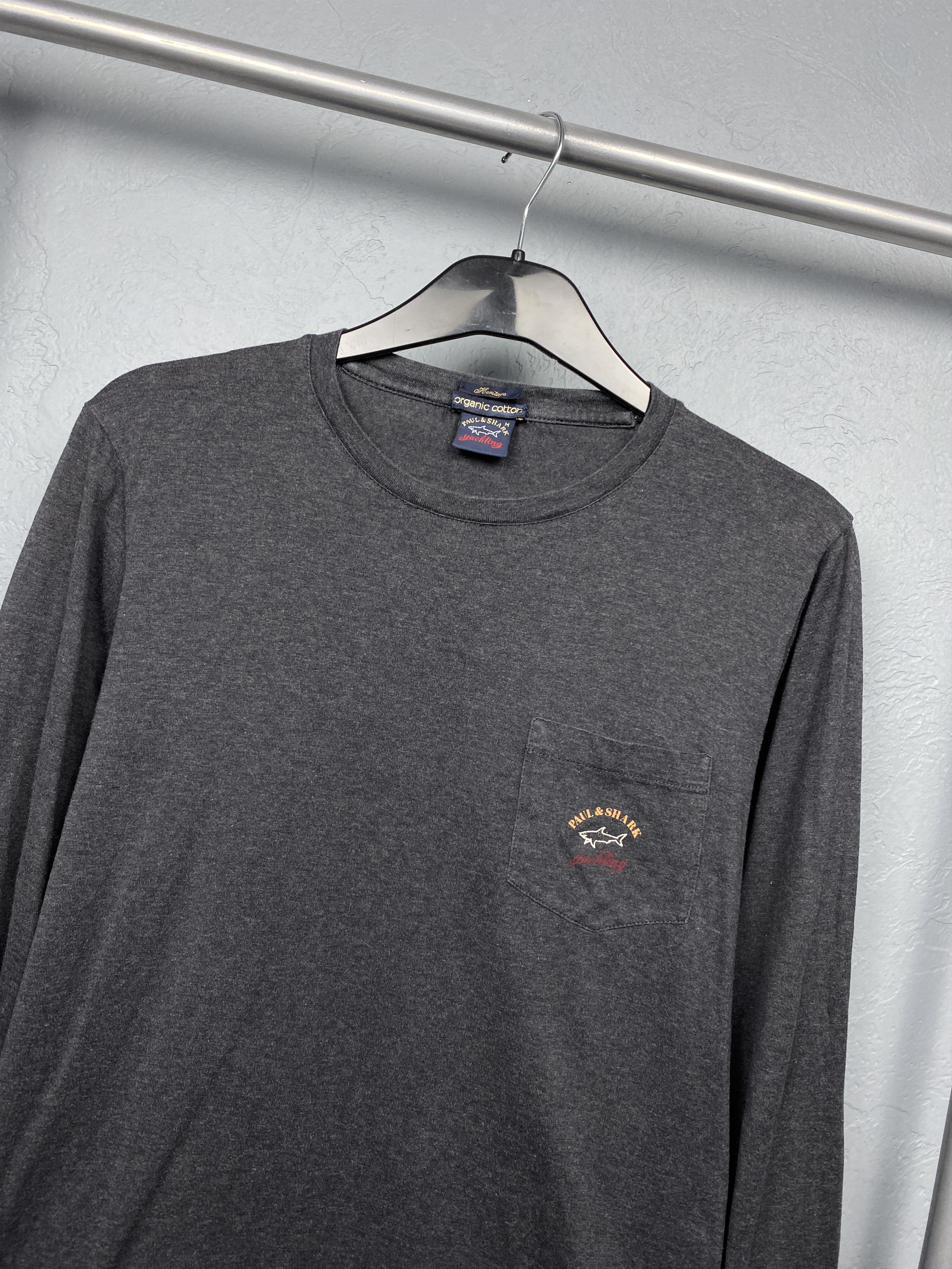 Paul & Shark Paul & Shark Vintage Mens Long Sleeve T-Shirt Size US M / EU 48-50 / 2 - 2 Thumbnail