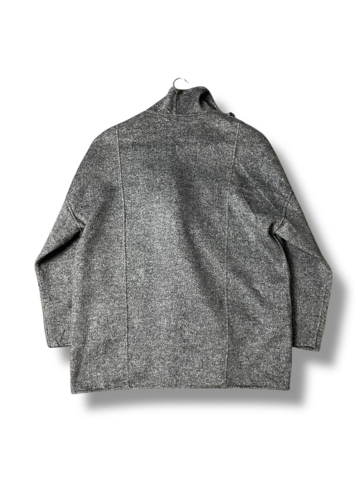 Designer × Vintage × Zara Zara Women’s Hand Made Wool Coat (113) Size M / US 6-8 / IT 42-44 - 6 Thumbnail