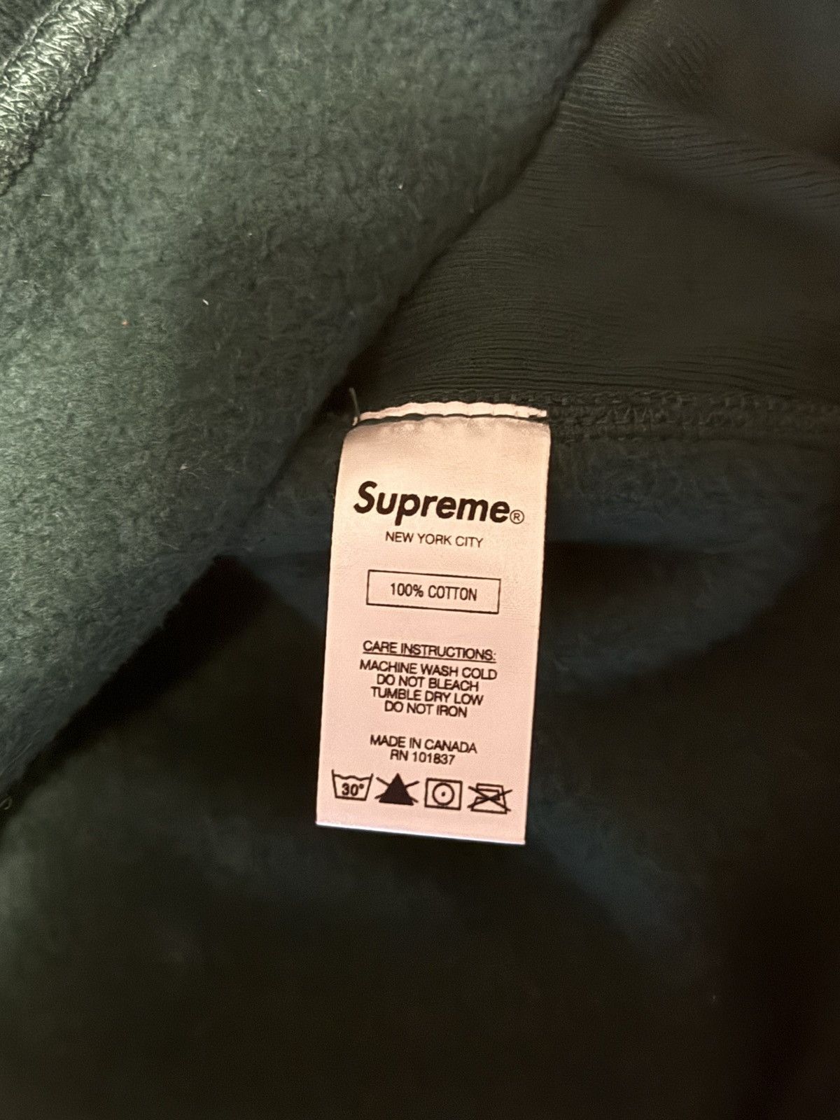 Supreme Supreme Box Logo Crewneck Dark Pine FW22 Size US M / EU 48-50 / 2 - 5 Thumbnail