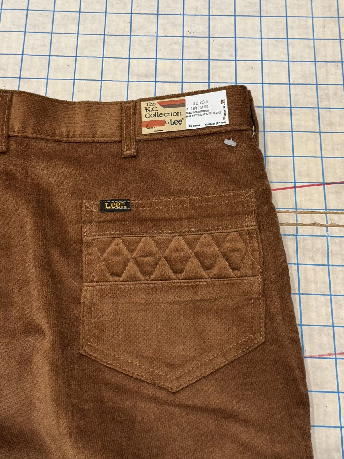 Lee Vintage Lee The K.C. Collection 70’s Deadstock Trousers NWT Size US 38 / EU 54 - 14 Thumbnail