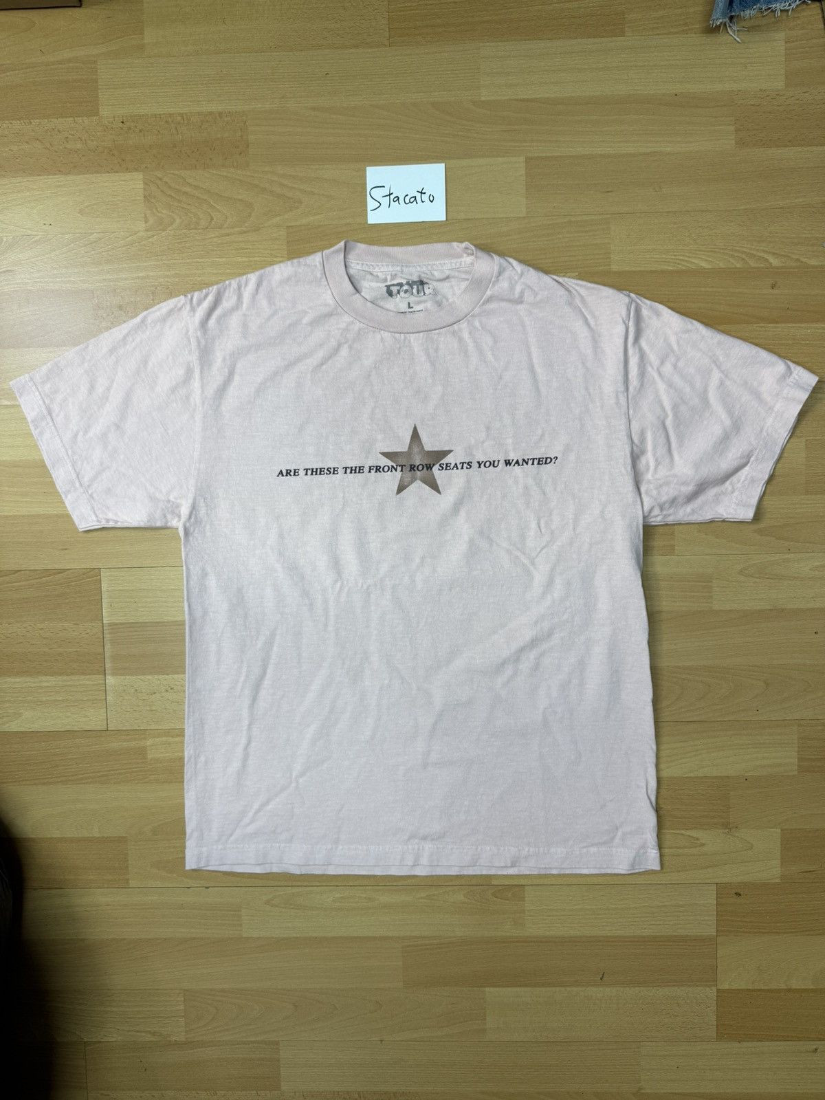 Travis Scott Travis Scott Utopia Circus Maximus Pink Star Tee Size US XL / EU 56 / 4 - 1 Thumbnail