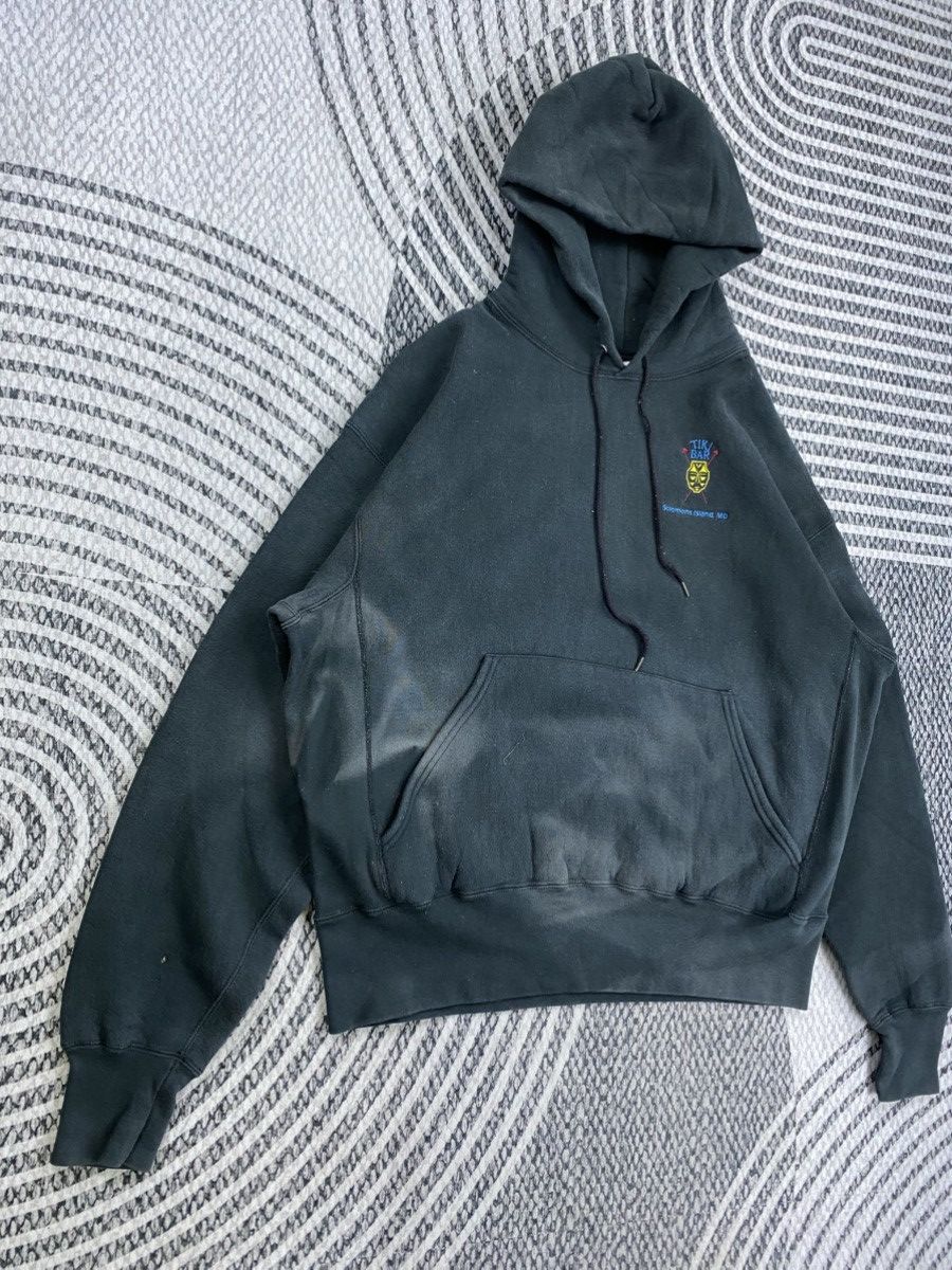 Lee Vintage 90s LEE Crossgrain Solomon Island Hoodie Size US XL / EU 56 / 4 - 3 Thumbnail