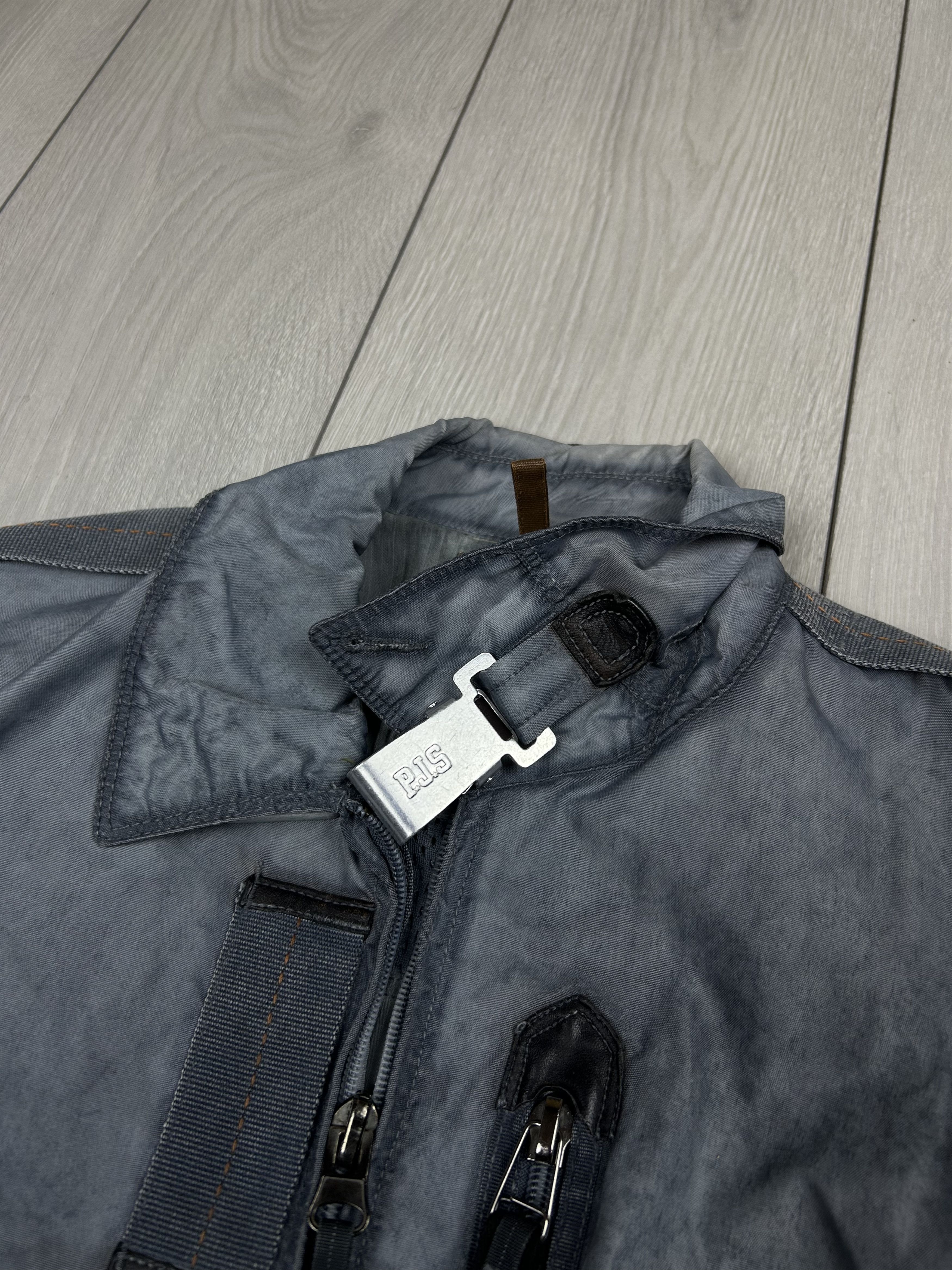Parajumpers Parajumpers Mens Bomber Jacket Size L Grey Size US L / EU 52-54 / 3 - 5 Thumbnail