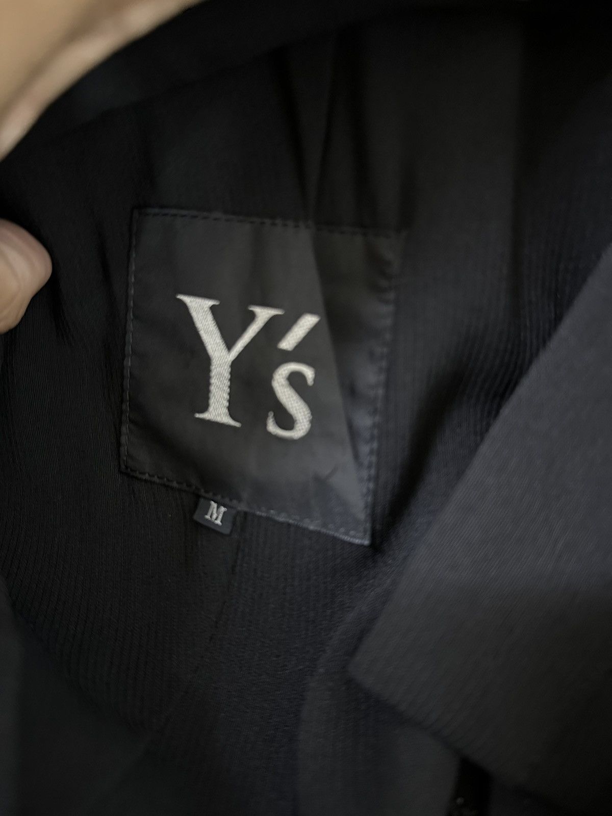 Yohji Yamamoto Yohji Yamamoto Y’s Rayon Jacket Design Rare Black Fashion Size US M / EU 48-50 / 2 - 3 Thumbnail