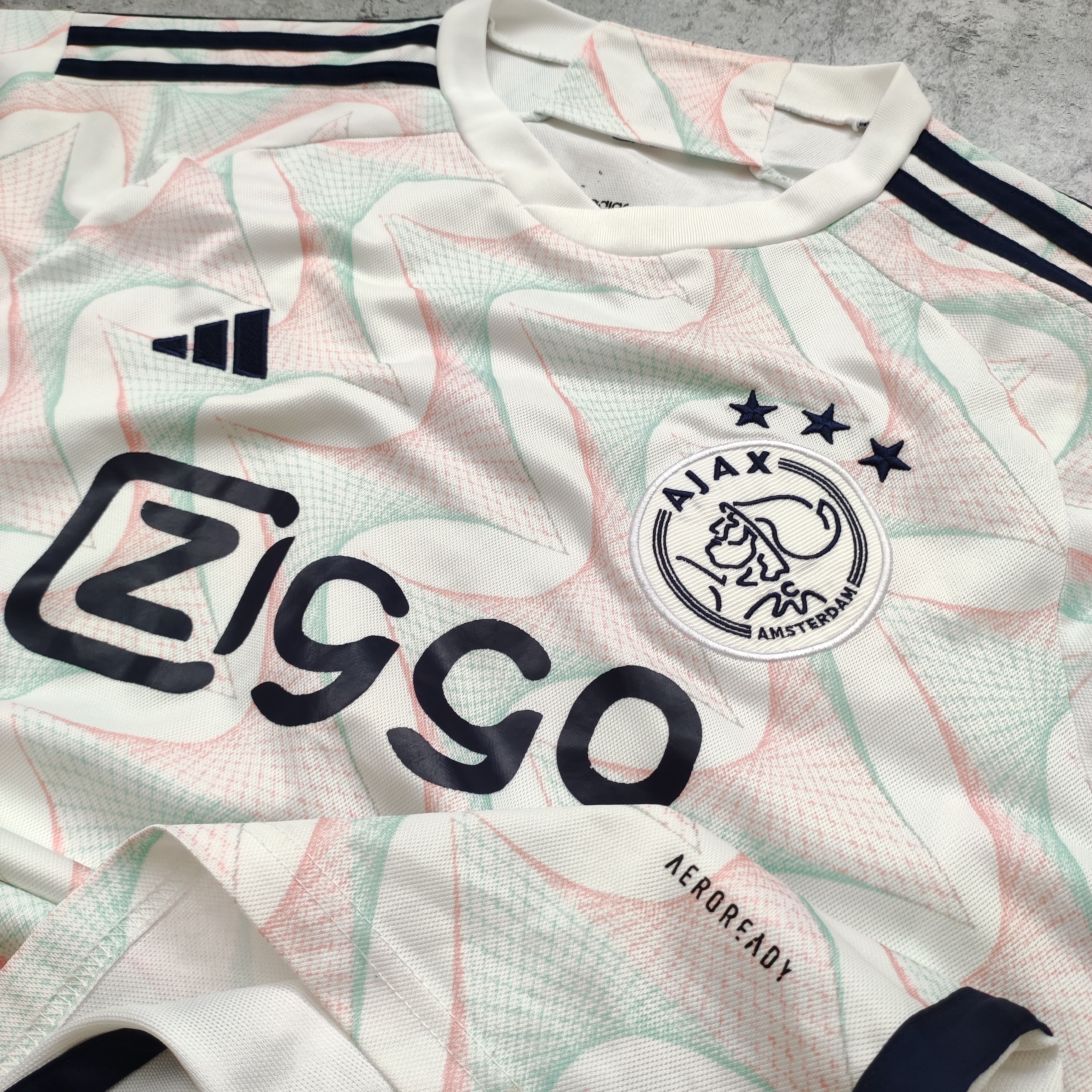 Adidas RARE Ajax Amsterdam 2023/24 Adidas Football Jersey Size US L / EU 52-54 / 3 - 5 Thumbnail
