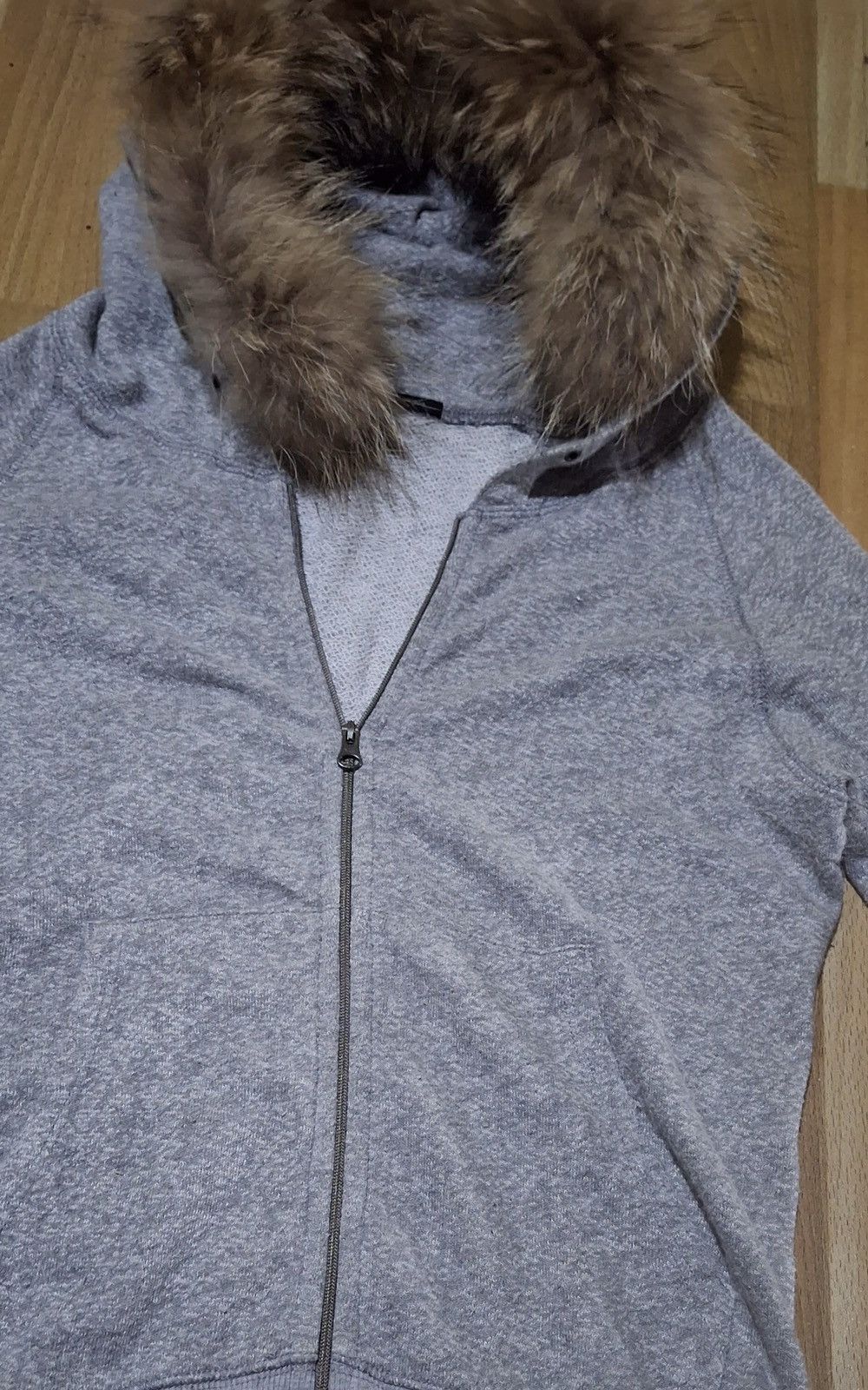 If Six Was Nine × Japanese Brand × Le Grande Bleu (L.G.B.) Jewel Changes Fur Hoodie If six was nine style Size US S / EU 44-46 / 1 - 2 Thumbnail