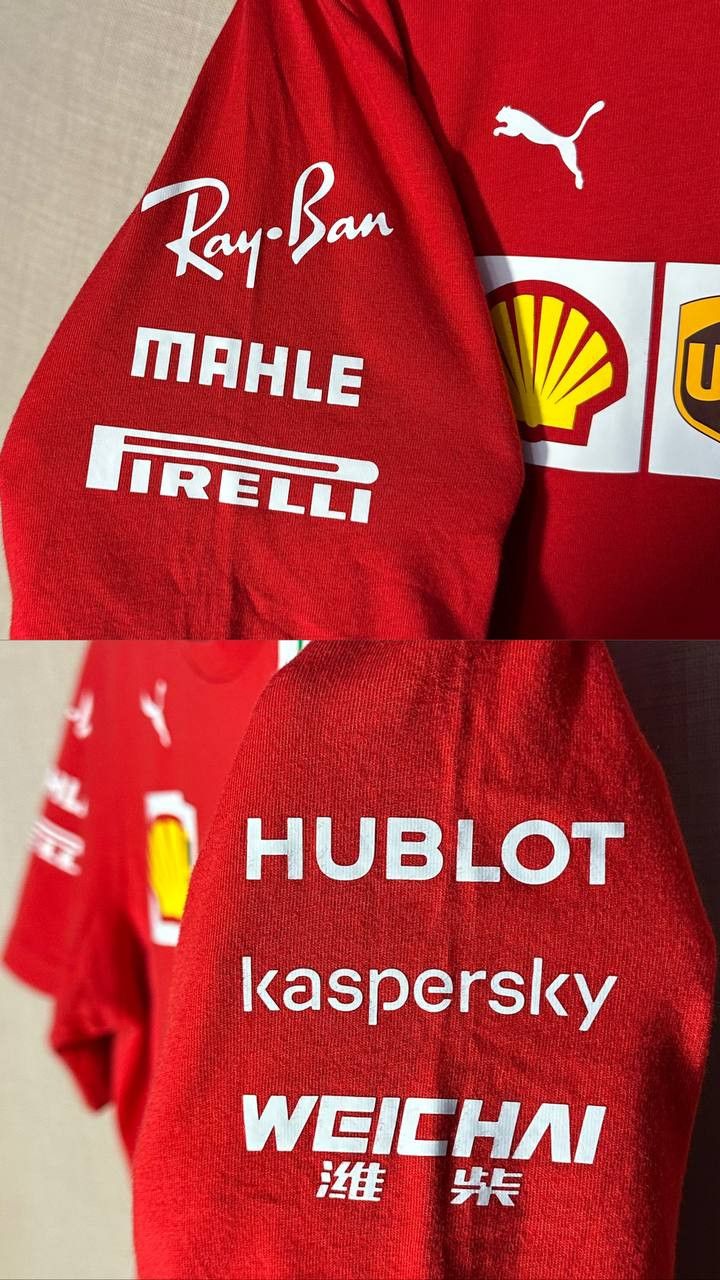 Ferrari × Puma Scuderia Ferrari Team Formula F1 Race Racing t Shirt Puma Size XS / US 0-2 / IT 36-38 - 3 Thumbnail