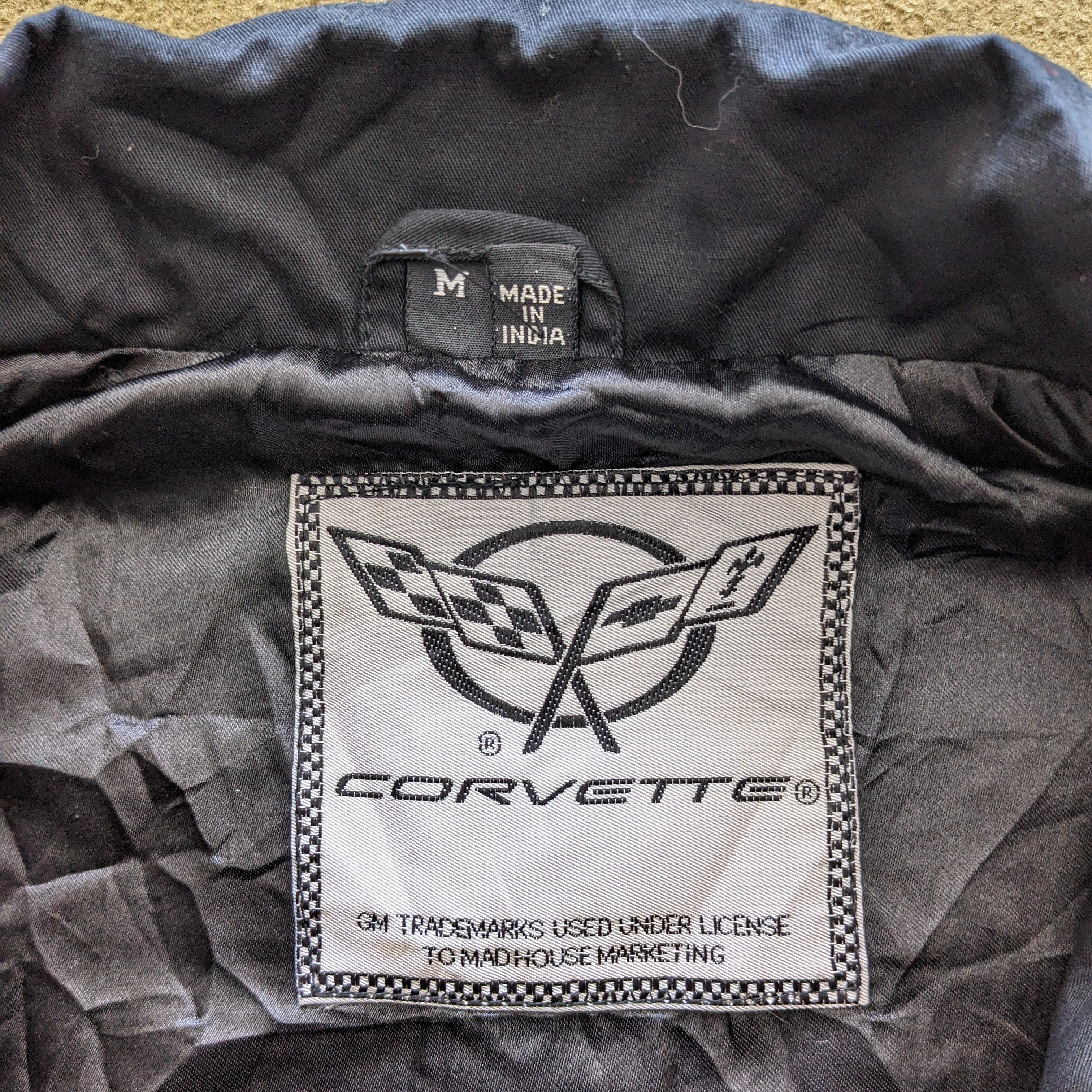 Chevrolet Vintage CHEVROLET CORVETTE Racing Jacket Size US XL / EU 56 / 4 - 6 Thumbnail