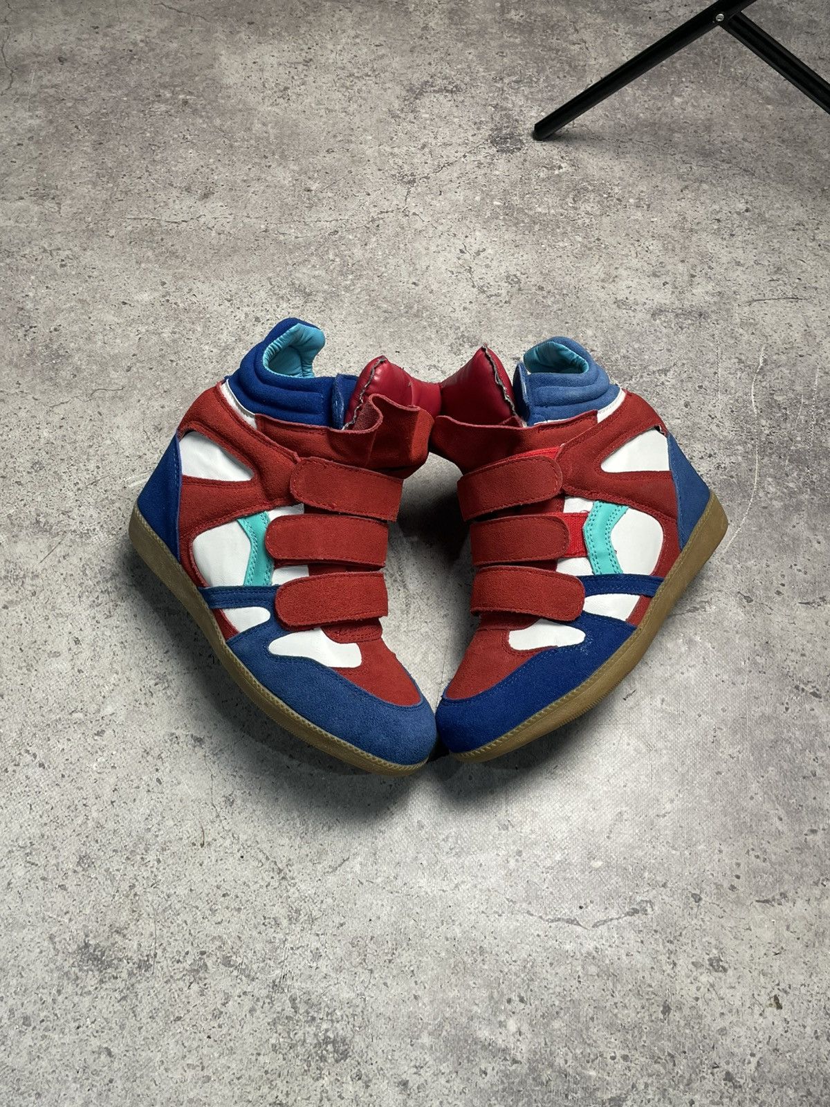 Other Unbranded Isabel Marant Style Bekett Wedge Sneakers Shoes Size US 10 / IT 40 - 1 Thumbnail