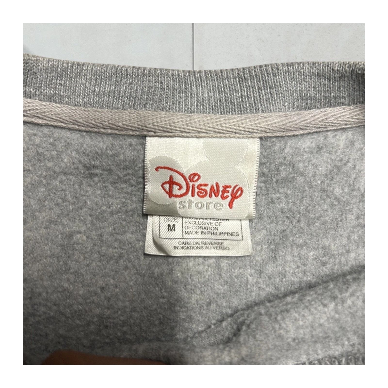 Disney Disney Tigger Fleece Sweatshirt Embroidered Men's Medium Gra Size US M / EU 48-50 / 2 - 2 Thumbnail