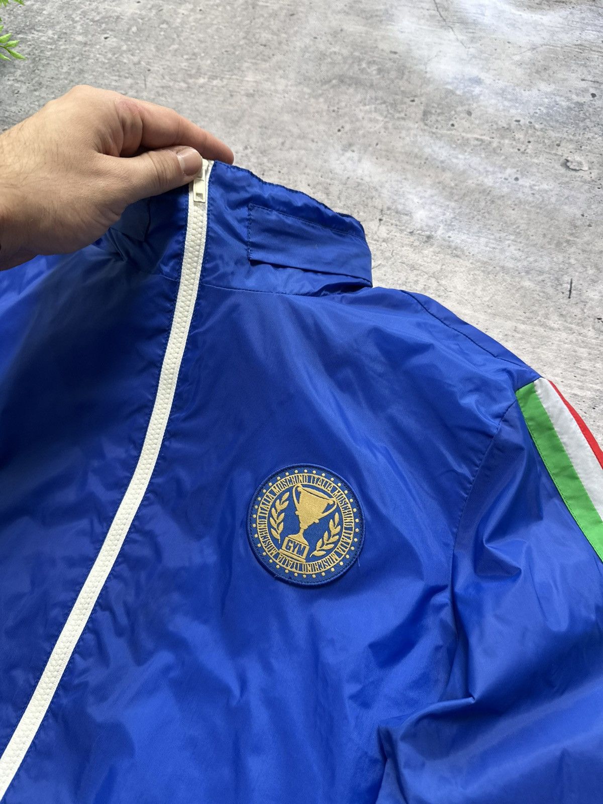 Moschino Moschino Underwear Gym Nylon Rain Waterproof Y2K Jacket Size US XL / EU 56 / 4 - 4 Thumbnail