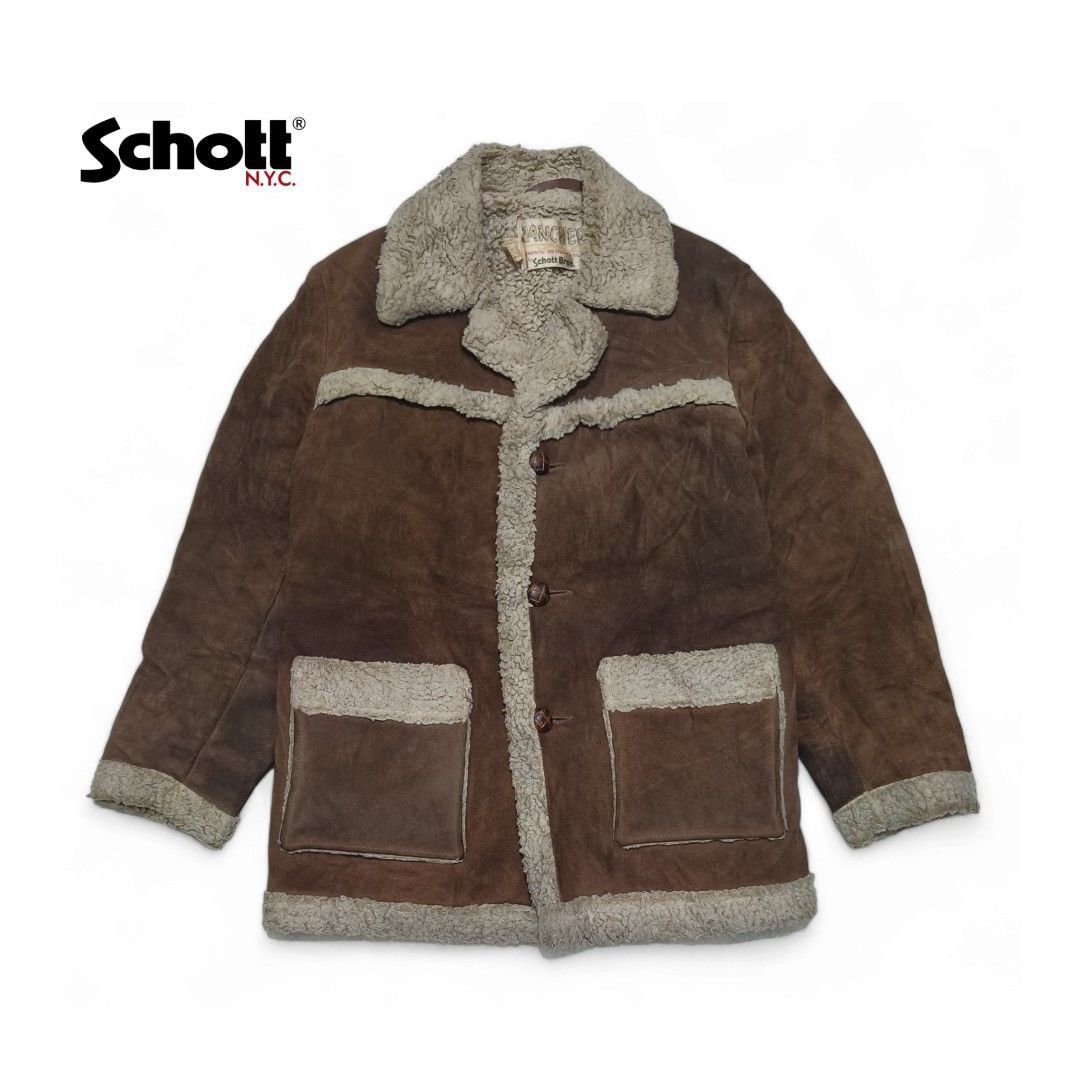 Schott schoot sherpa jacket Size US M / EU 48-50 / 2 - 2 Thumbnail