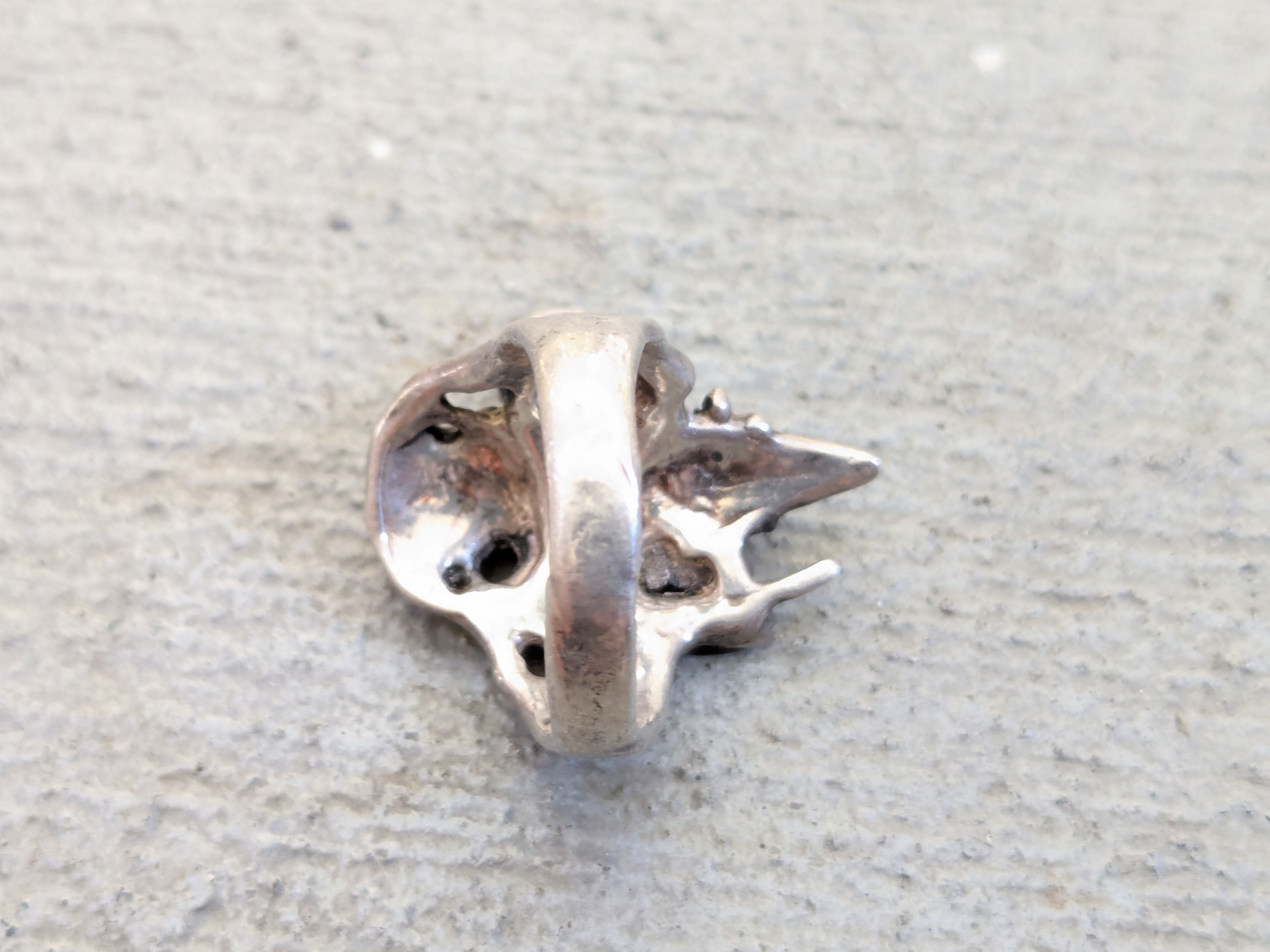 Jewelry × Sterling Silver Sterling Silver Ring Wizard Purple Amethyst Orb Sphere 5.75 Size ONE SIZE - 7 Thumbnail