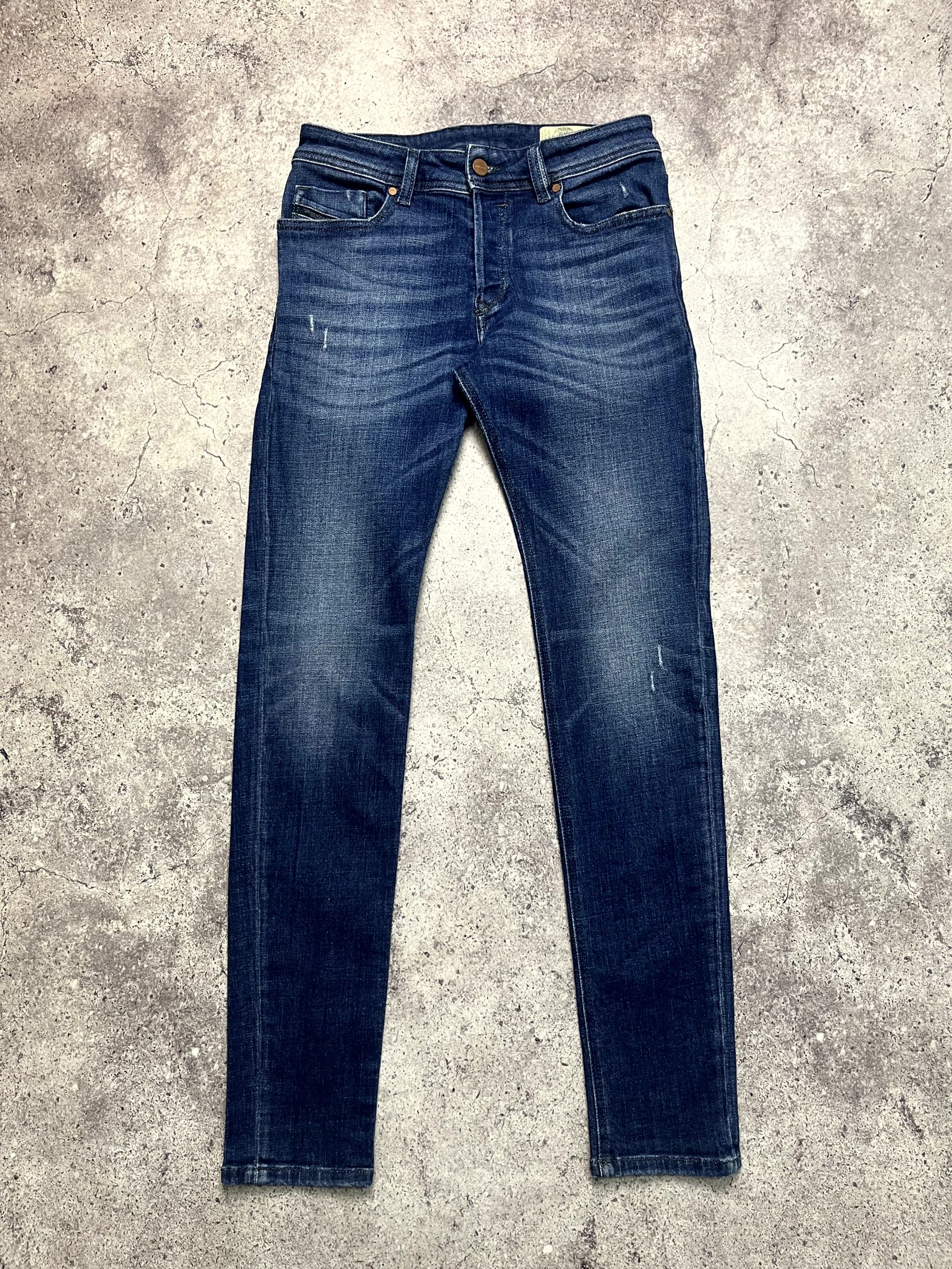 Diesel Skinny Slim Blue Jeans Size 28