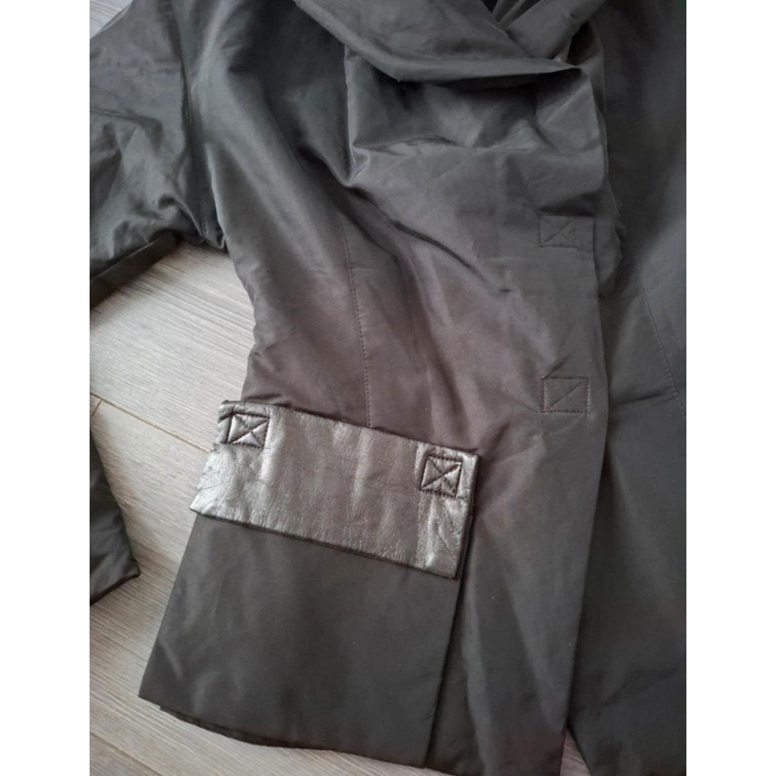 Cop Copine The Belted Wrap Around Puffer Jacket Size ONE SIZE - 7 Thumbnail