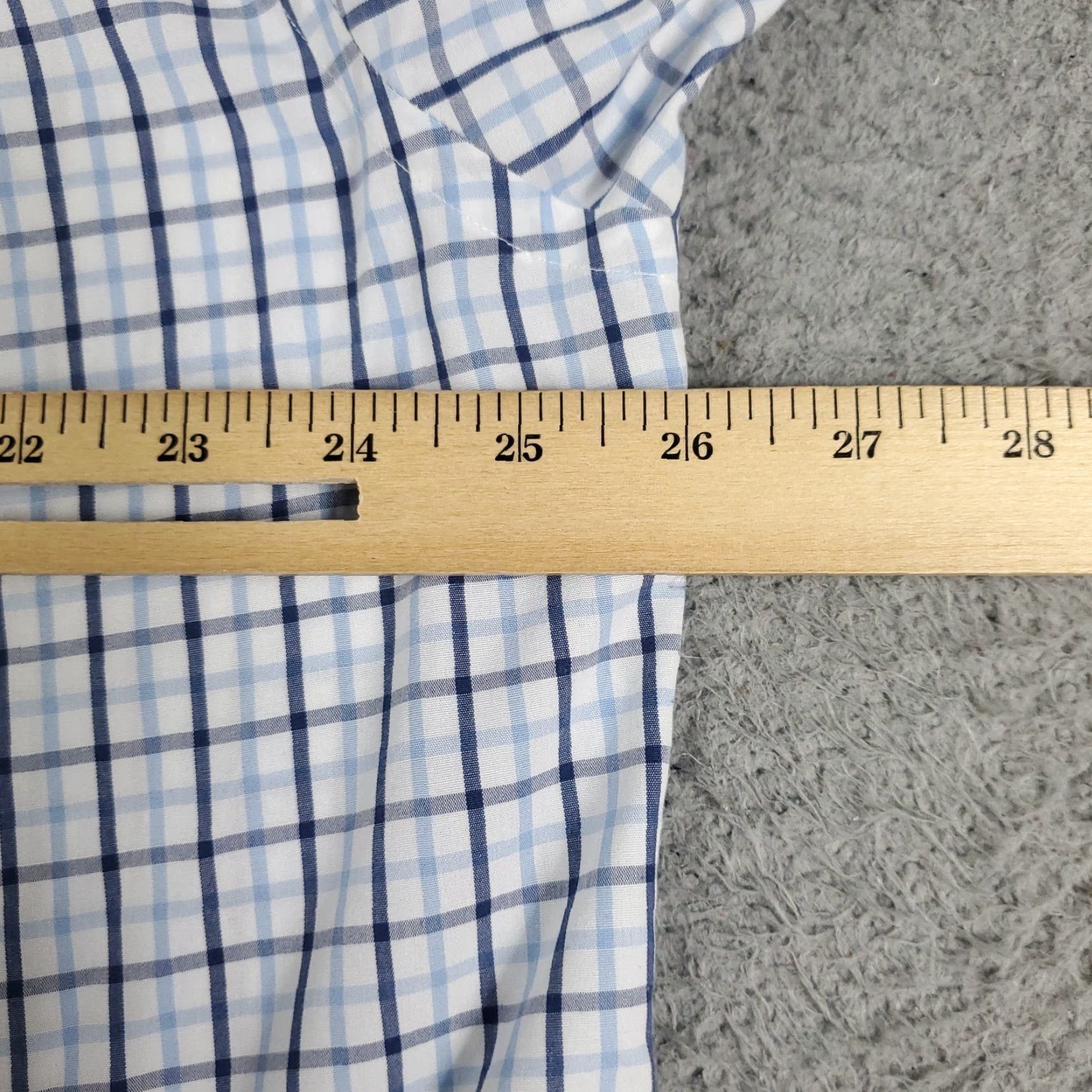 Brooks Brothers BROOKS BROTHERS Shirt Mens Large Blue Check Button-Up Long Sleeve Casual Button-Down Collared 346 Vintage? No. RegularFit Men’s L Blue 100% Cotton Size US L / EU 52-54 / 3 - 5 Thumbnail
