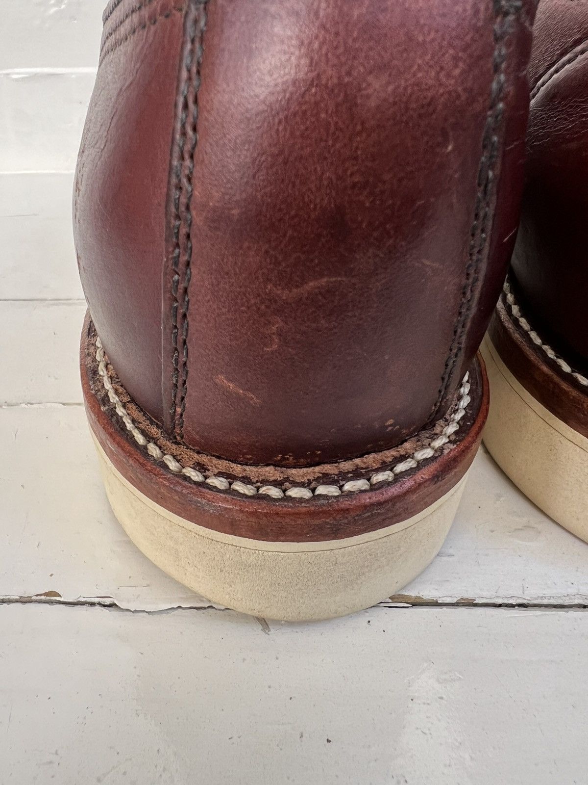 Chippewa Chippewa Heritage 1901M39 Brown Leather Boot Oxford Moc Toe Size US 7.5 / EU 40-41 - 10 Thumbnail