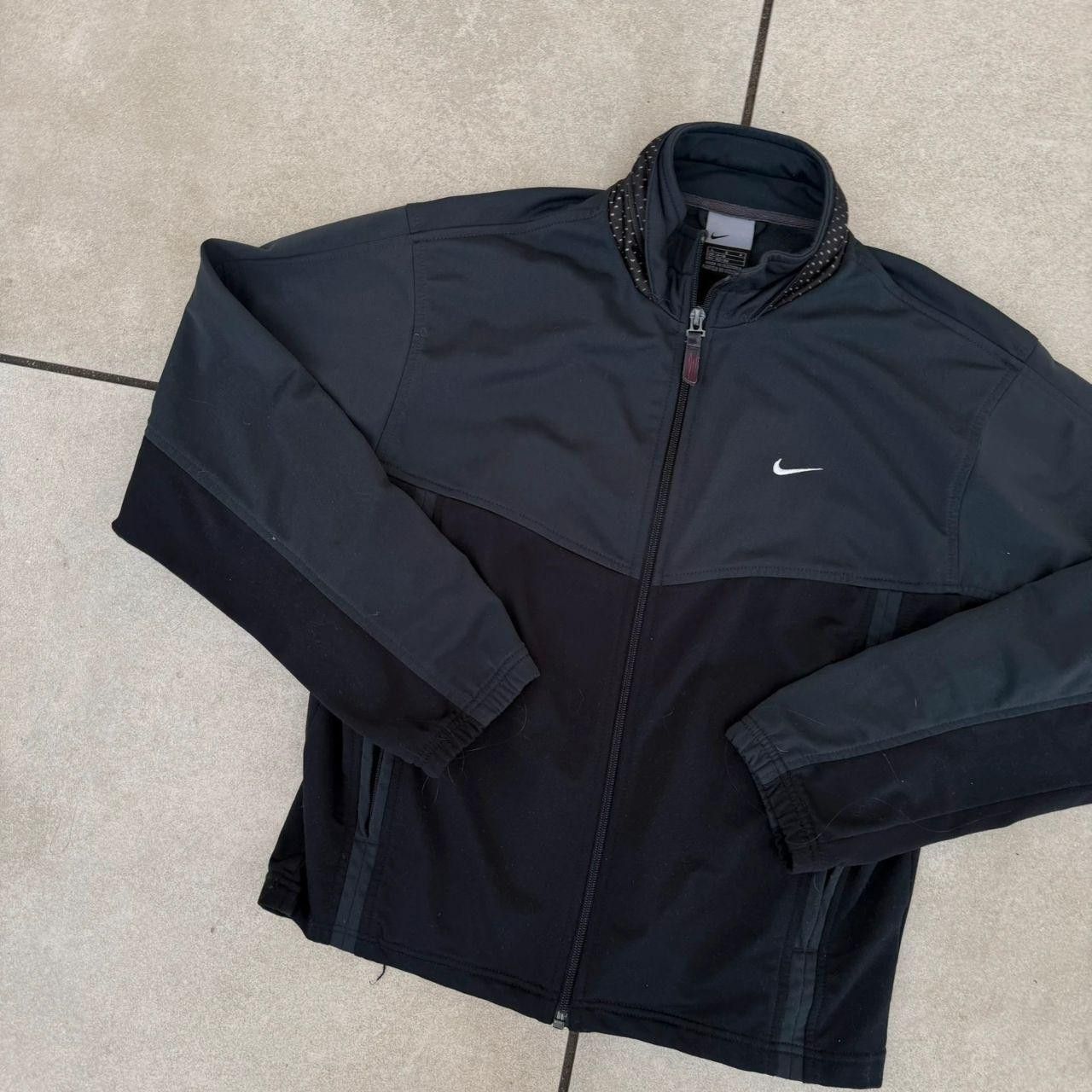 Nike Nike Vintage 90s Track Jacket Black Retro Size US S / EU 44-46 / 1 - 4 Thumbnail