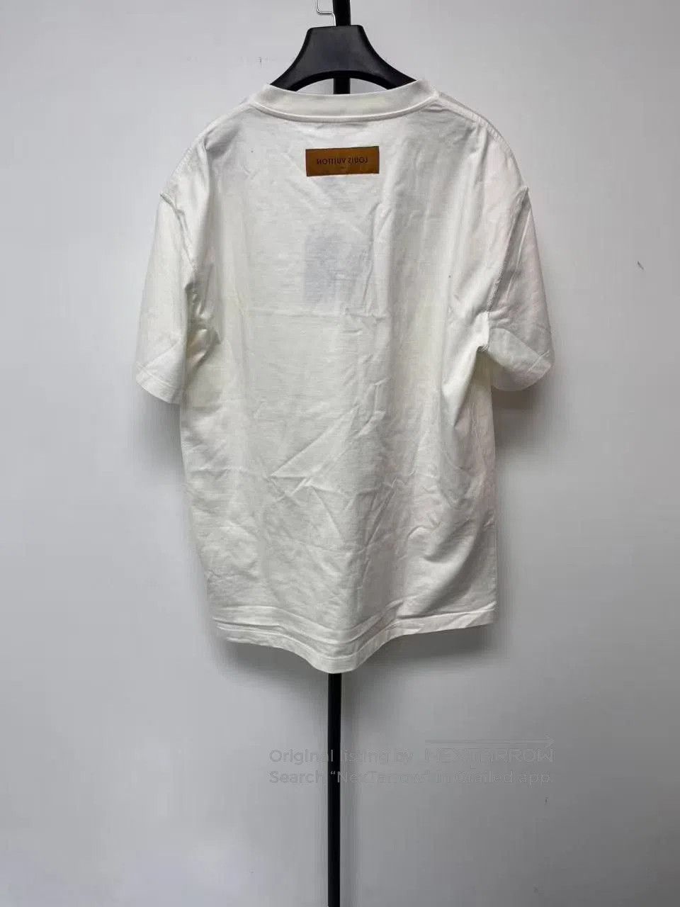 Louis Vuitton Louis Vuitton Men's Logo Embossed Crewneck T-Shirt. Size US S / EU 44-46 / 1 - 2 Thumbnail