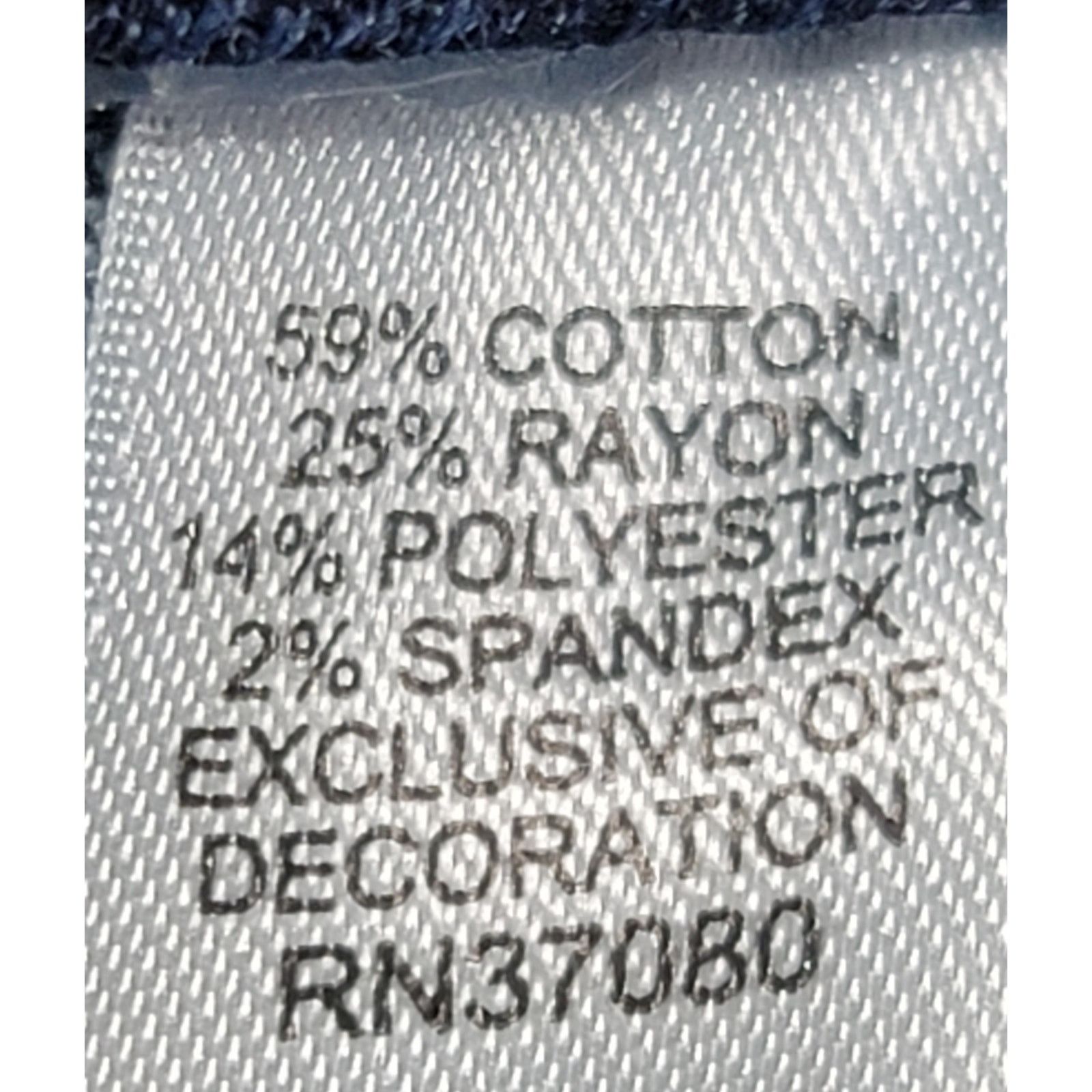 Other Cato Dark Blue Distressed Contemporary Jeans 12 Lightweight Size 34" / US 12 / IT 48 - 4 Thumbnail