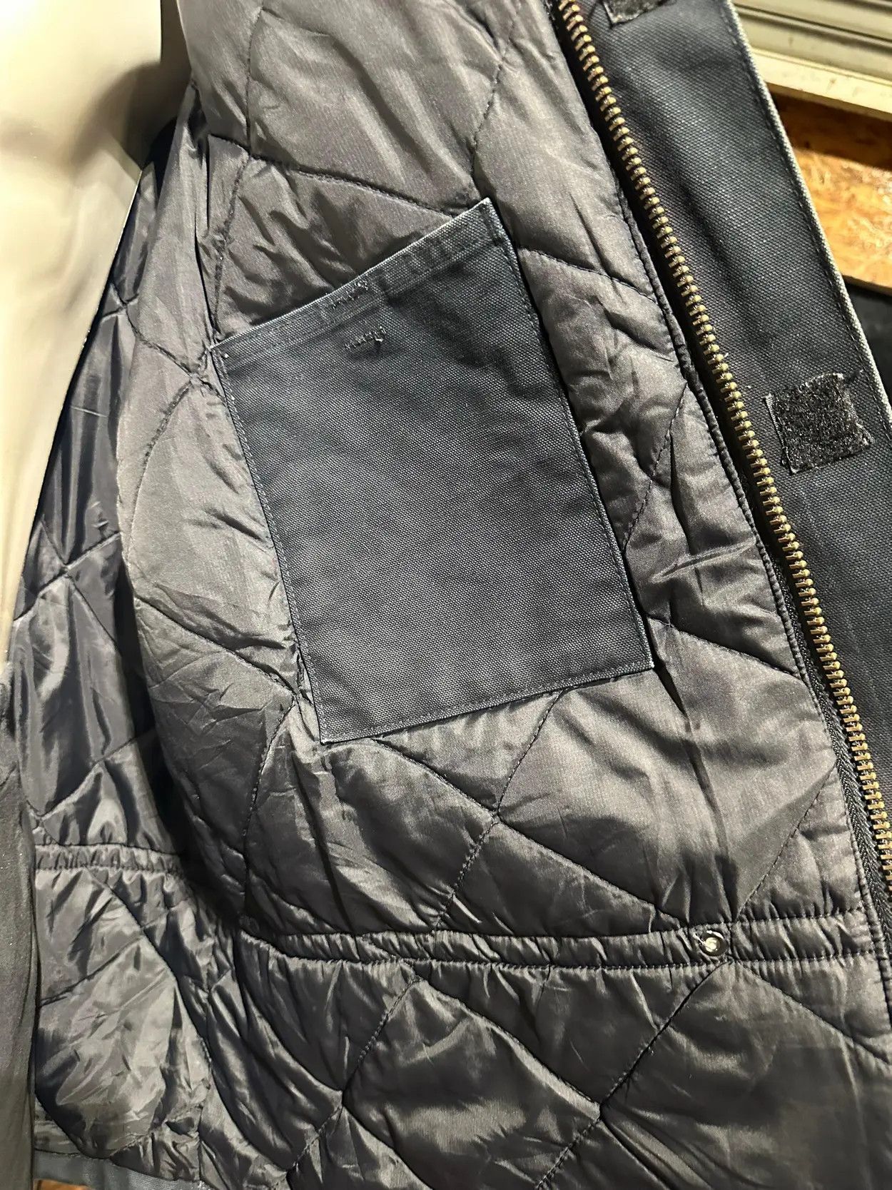 Carhartt × Vintage Rare Vintage Carhartt Faded Black/DarkGrey Detroit Jacket Size US XL / EU 56 / 4 - 12 Thumbnail