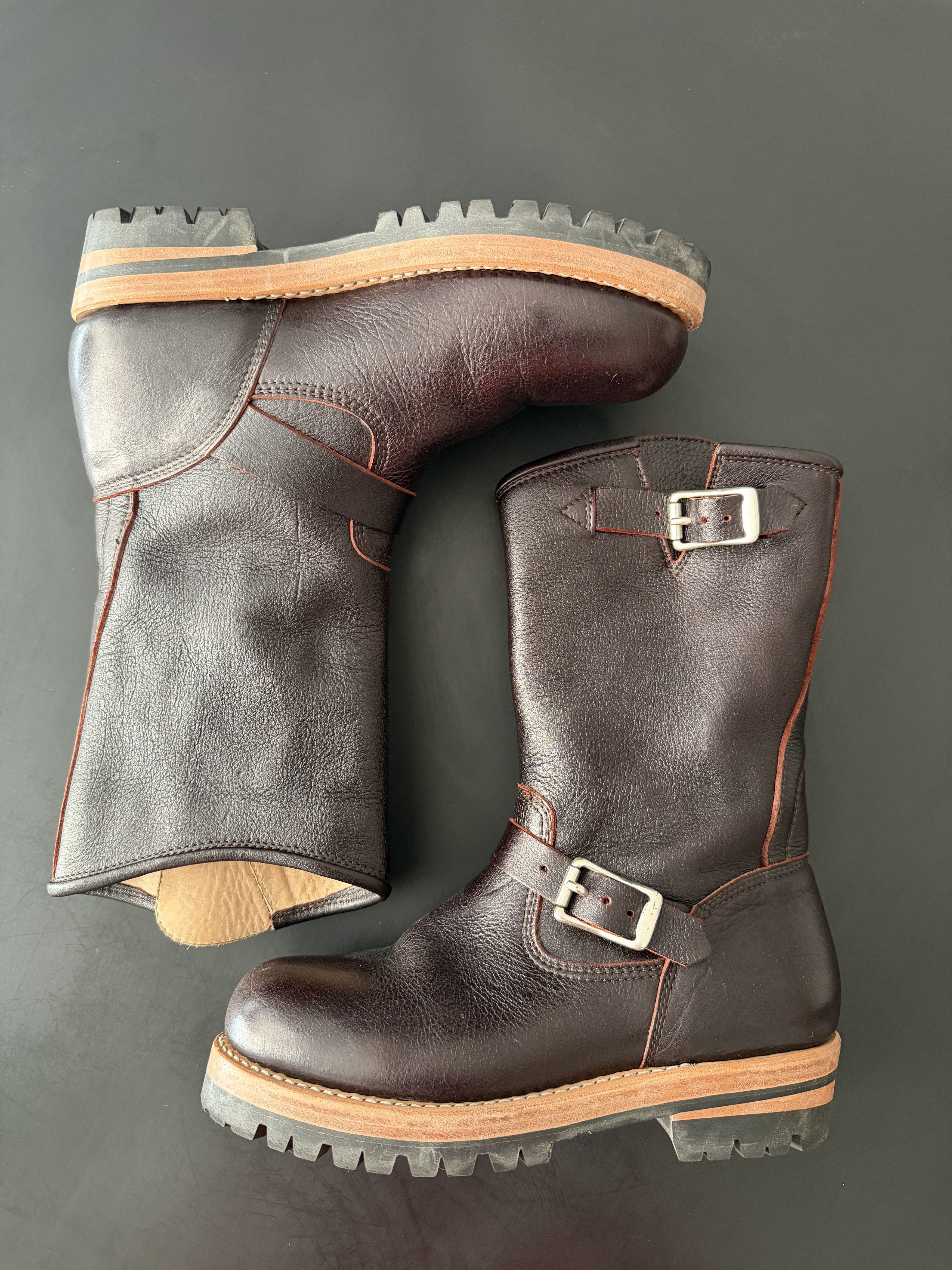 Our Legacy Camion Boot in Ash Grey Leather | Grailed
