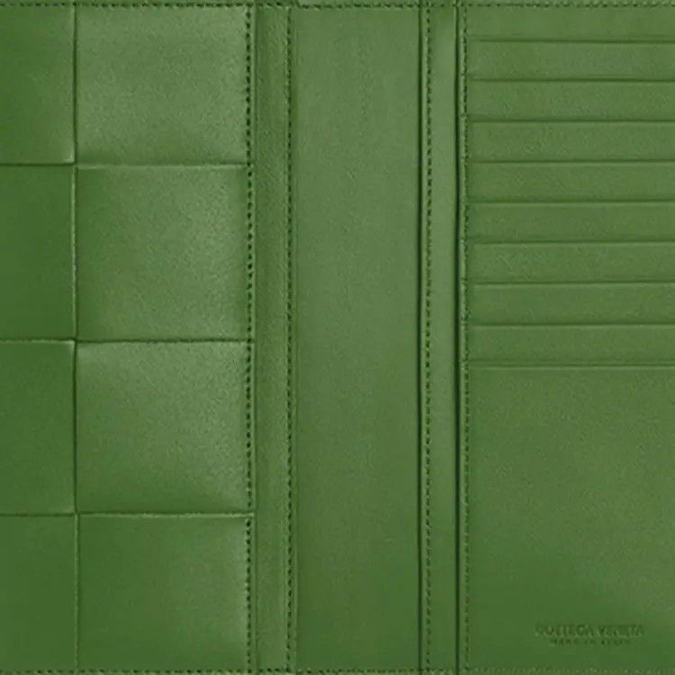 Bottega Veneta o1loc1c0325 Size: OS / 679845 Long Wallet in Green Size ONE SIZE - 4 Thumbnail