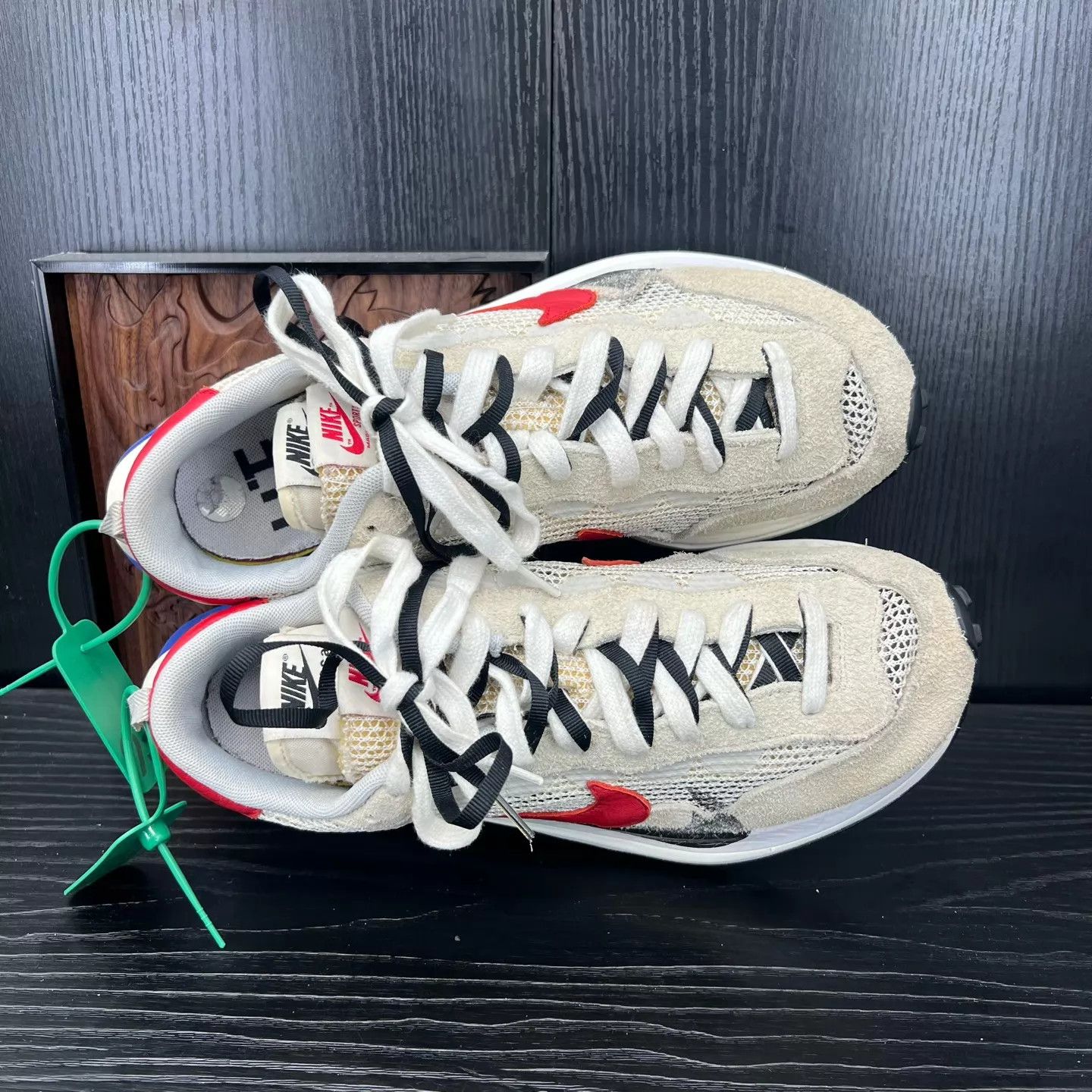 Sacai sacai vaporwaffle White/Gray Size 43 Size US 10 / EU 43 - 8 Thumbnail