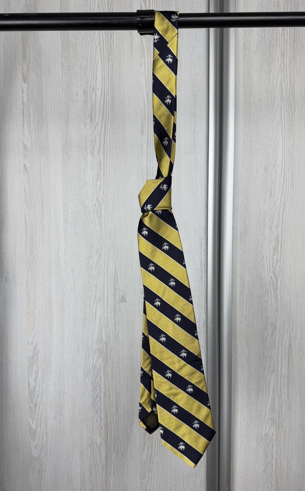 Brooks Brothers Brooks Brothers Golden Fleece Striped 100% Silk Tie Size ONE SIZE - 5 Thumbnail