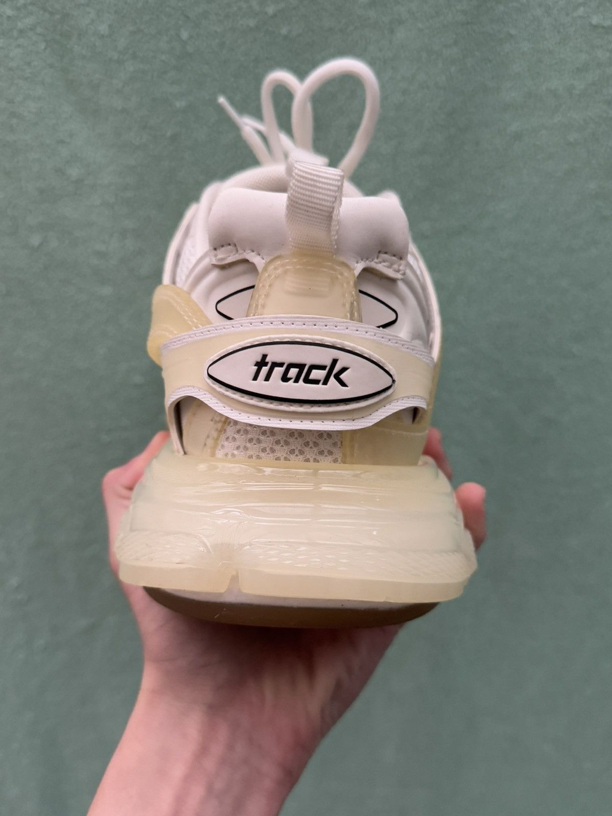 Balenciaga Balenciaga Track Clear sole White Size US 7 / EU 40 - 4 Thumbnail