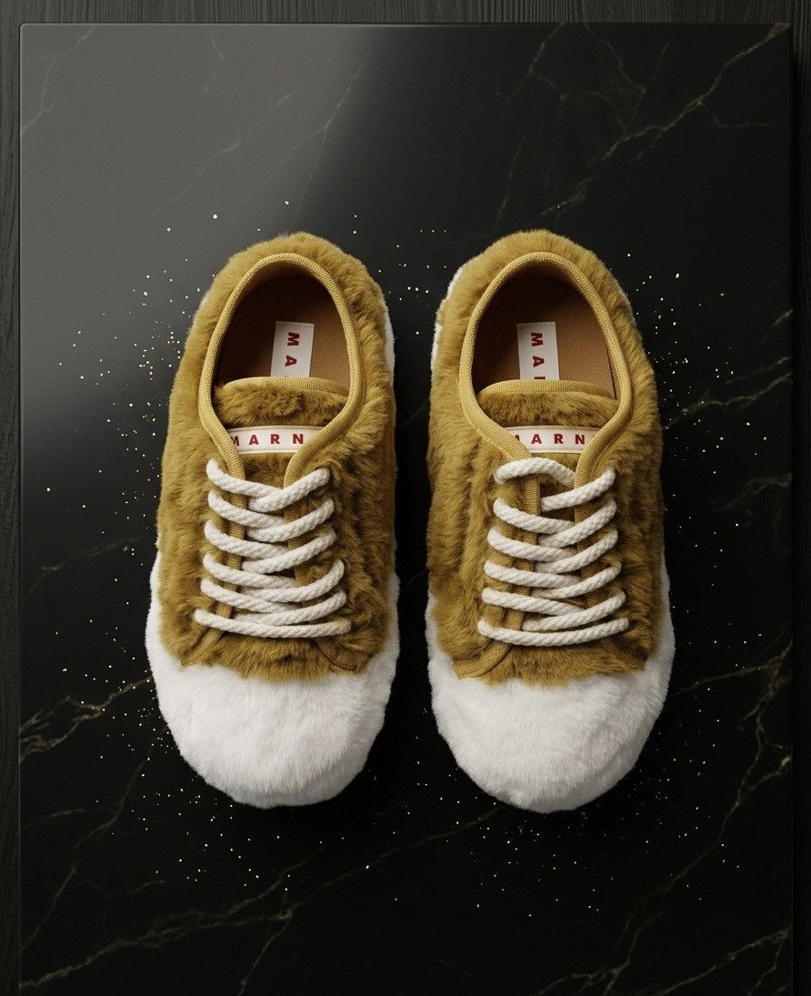Marni Marni Teddy Lace-Up Sneakers - Size 36/US 6 Size US 6 / IT 36 - 1 Thumbnail