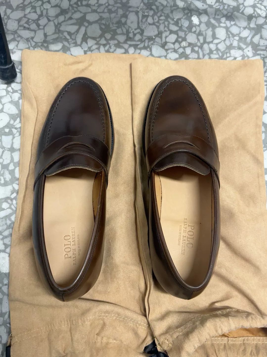 Ralph Lauren Ralph Lauren Brown Penny Loafer Size US 10 / EU 43 - 1 Thumbnail