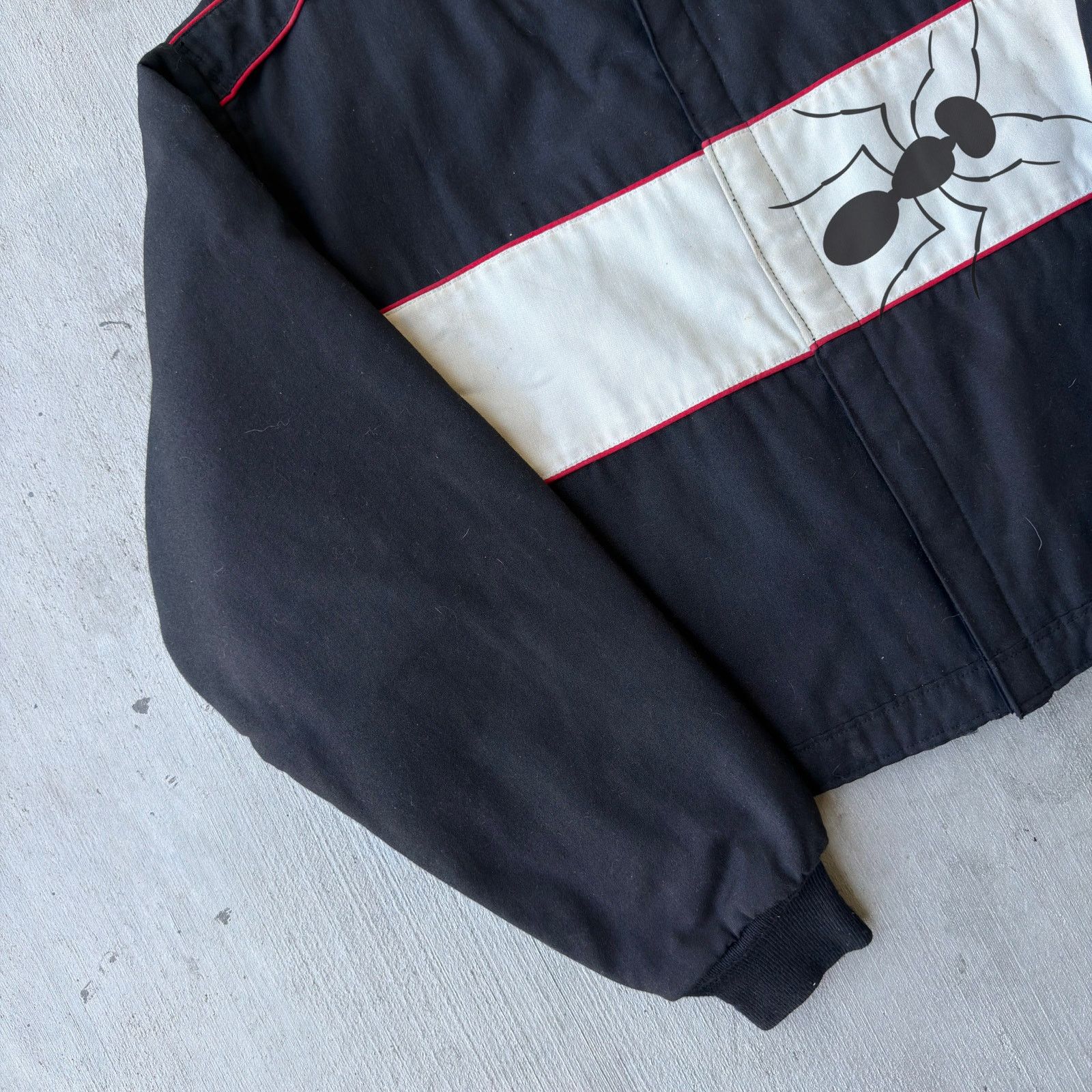 NASCAR × Vintage Black / white cropped racing work wear jacket Size US L / EU 52-54 / 3 - 2 Thumbnail
