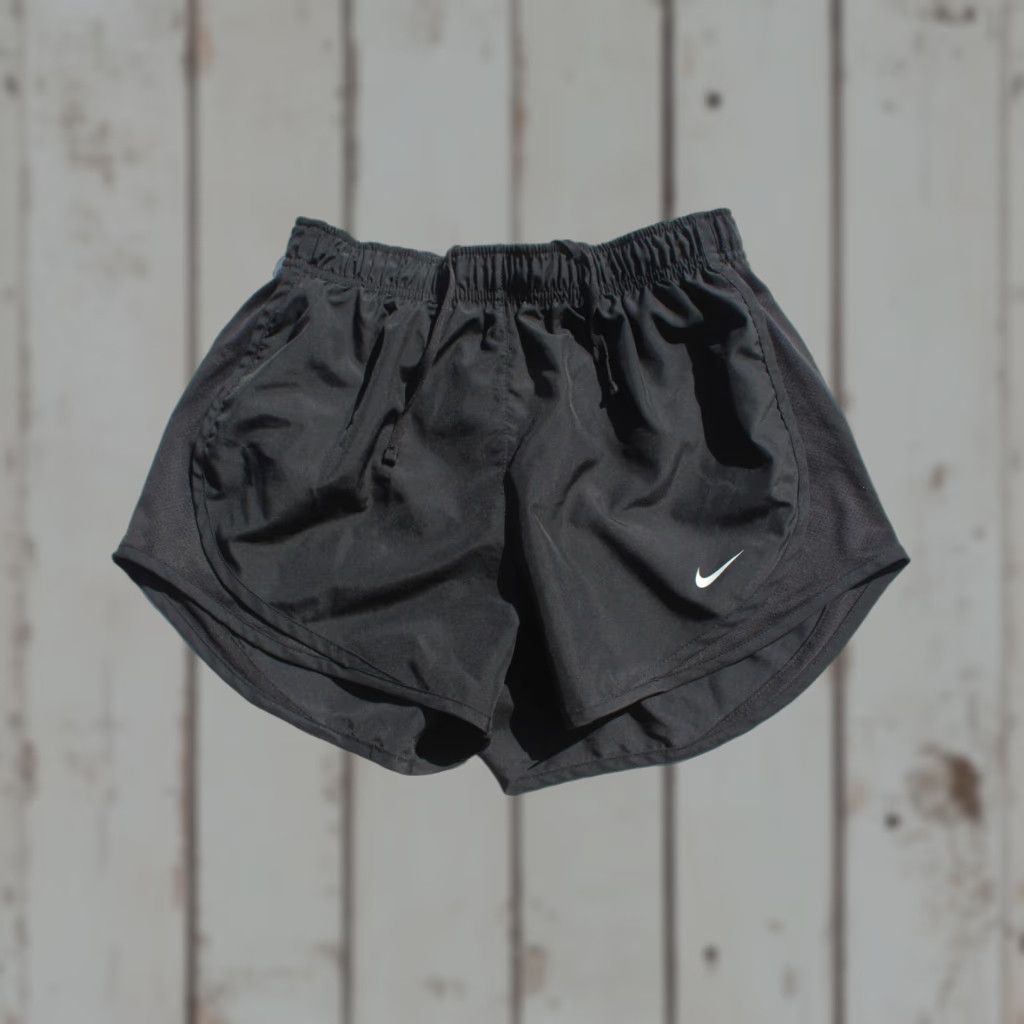 Nike Nike Dri Fit Womens Athletic Shorts Black S Lined Drawstring Activewear Sports Running & Jogging Size 28" / US 6 / IT 42 - 1 Thumbnail