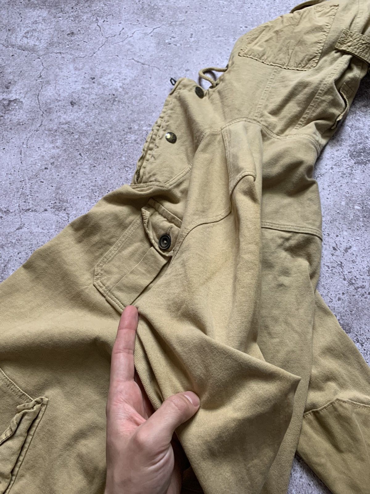 Polo Ralph Lauren Vintage Polo Ralph Lauren military Pocket hoodie 90’s Size US S / EU 44-46 / 1 - 11 Thumbnail