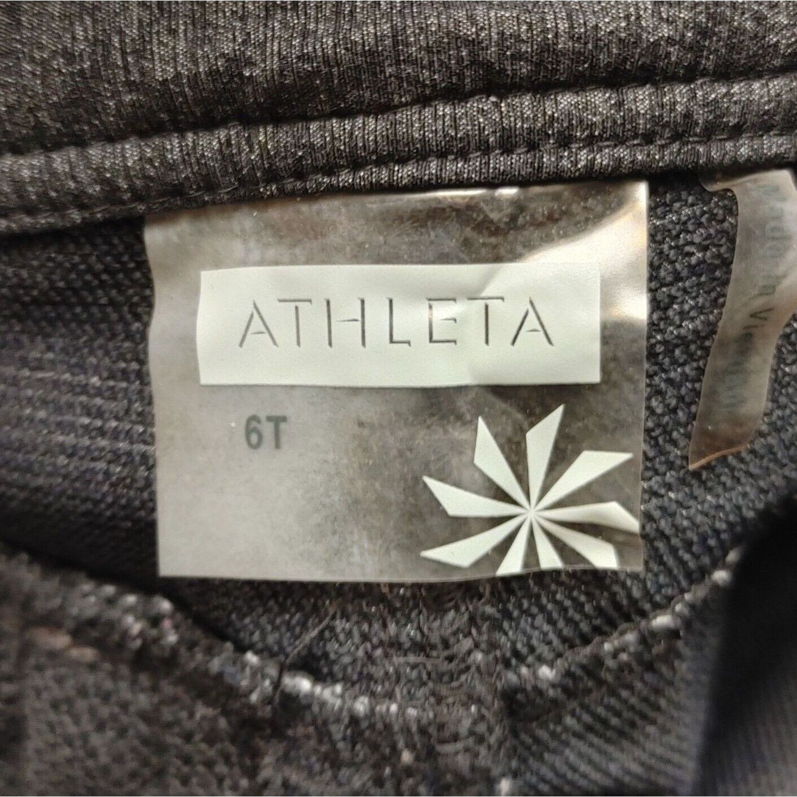 Athleta Athleta Women's Black Straight Leg Zippered Pocket Pants 6T Size 28" / US 6 / IT 42 - 4 Thumbnail