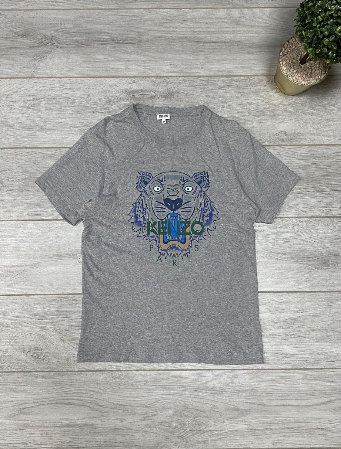 Kenzo Kenzo 🐯 big tiger head vintage t-shirt Size US M / EU 48-50 / 2 - 1 Thumbnail