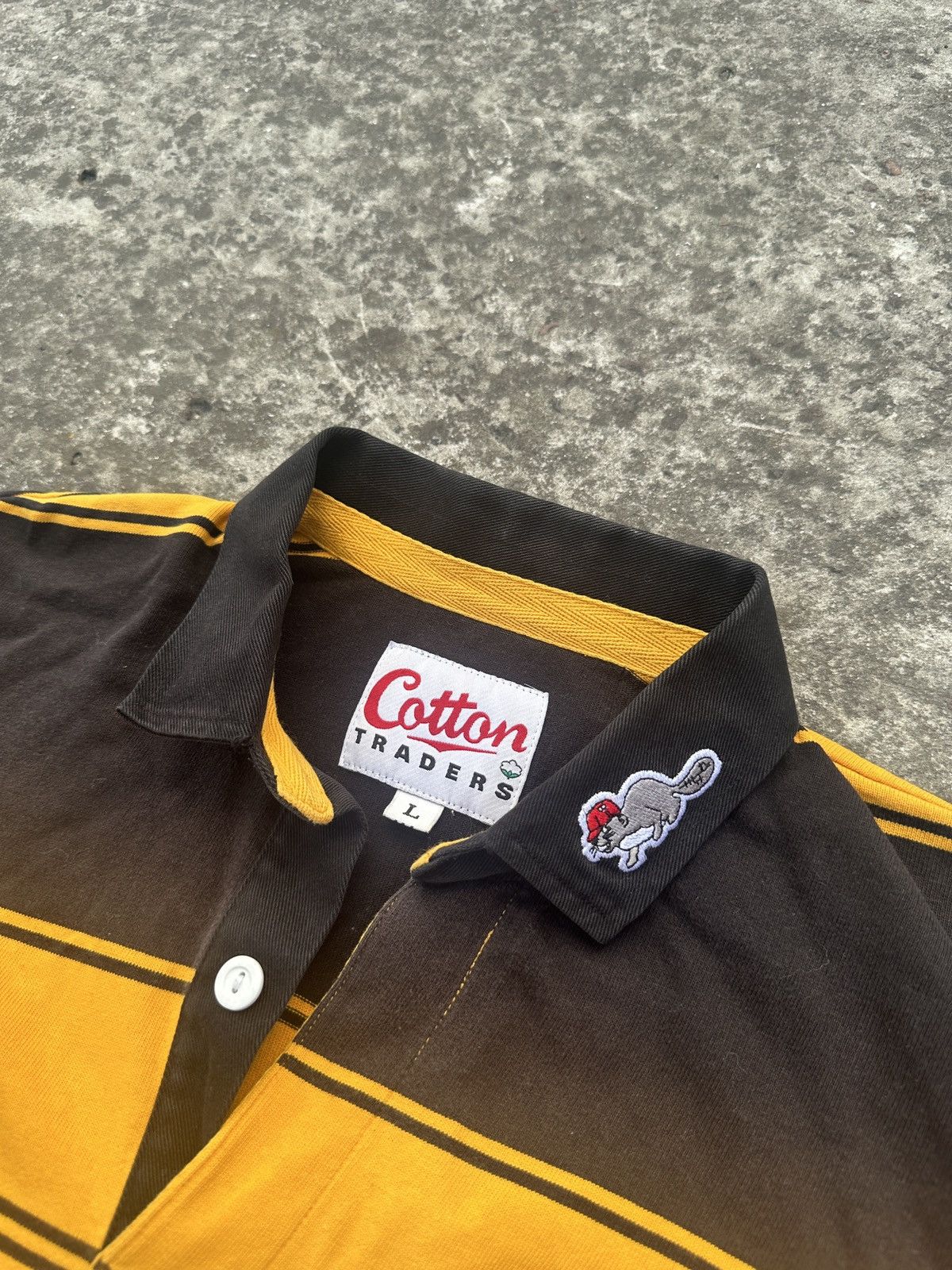 Cotton Traders Vintage Cotton Trades Newport RFC Rugby Jersey Rare L Casual Size US L / EU 52-54 / 3 - 3 Thumbnail