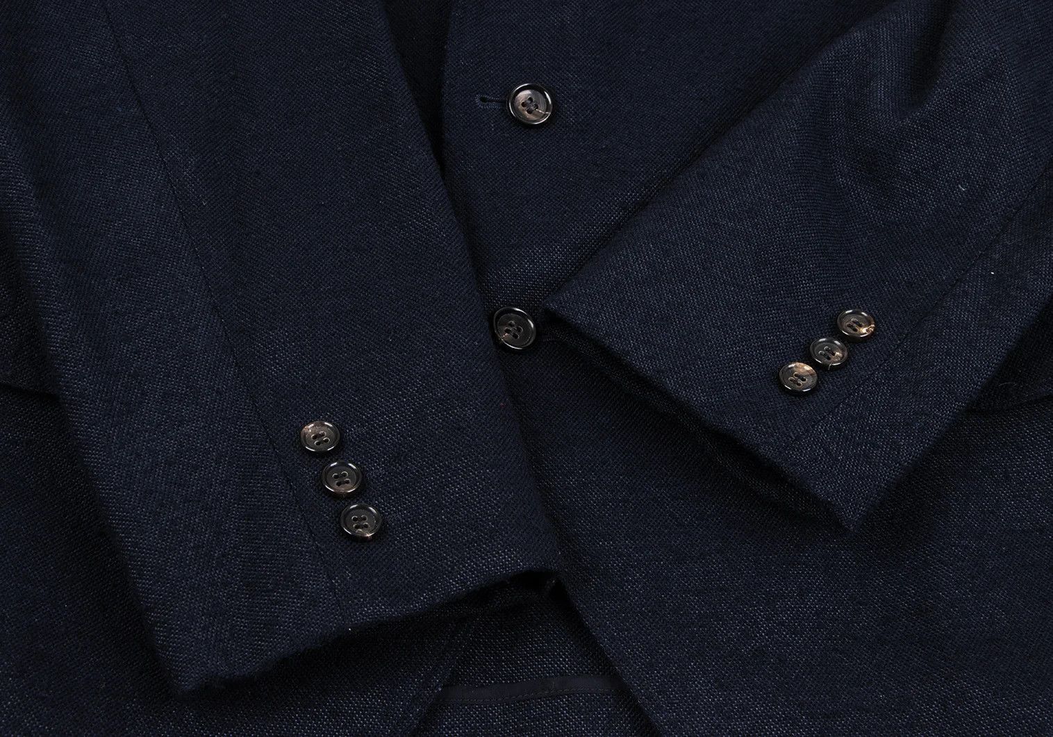 Comme des Garcons Homme Plus Polyester 4B Jacket in Navy, Size M Size US M / EU 48-50 / 2 - 6 Thumbnail