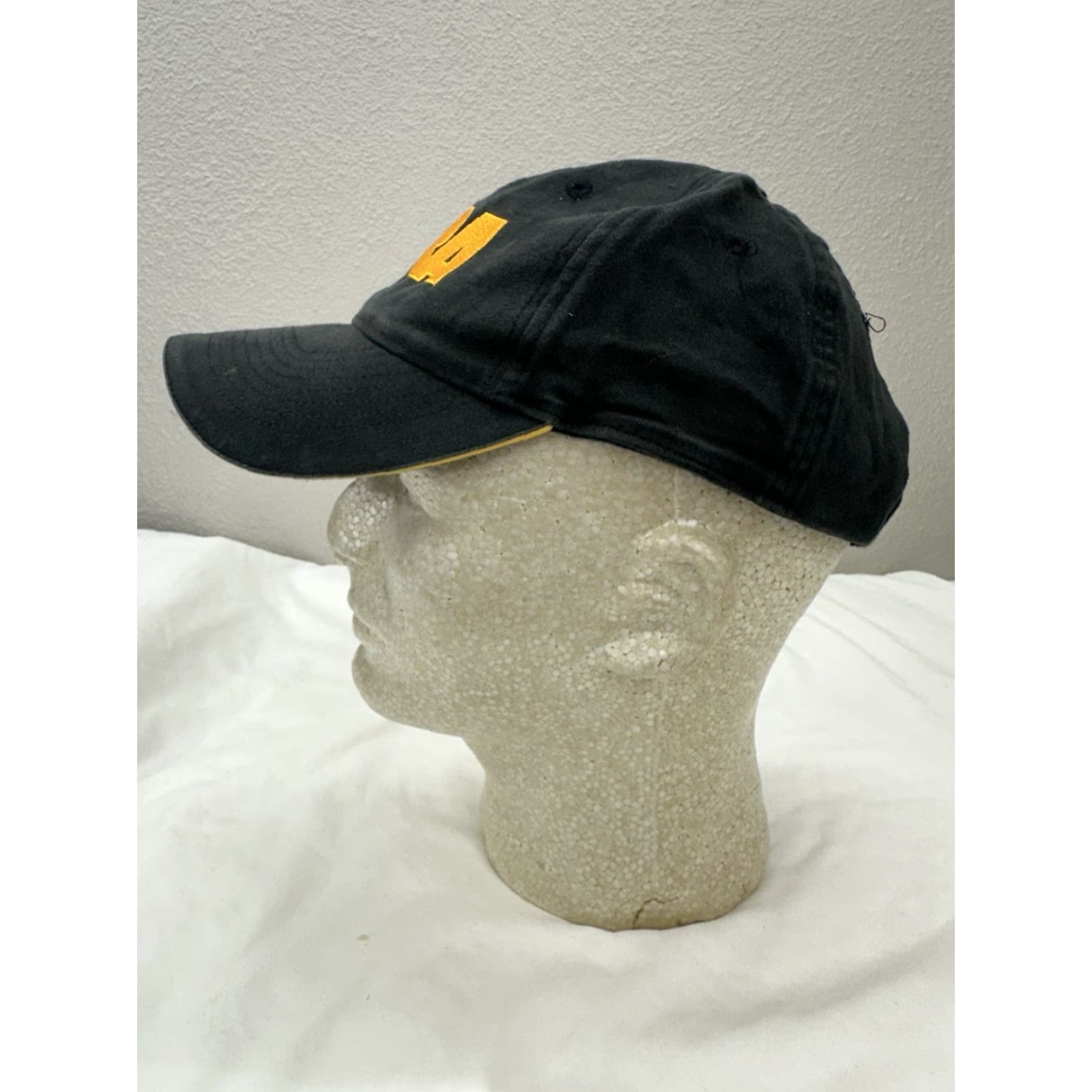 Vintage Unbranded NRA American Flag Baseball Hat Black Yellow Embroidered Adjustable Cap Boys Mens MLB Cap Size ONE SIZE - 6 Thumbnail