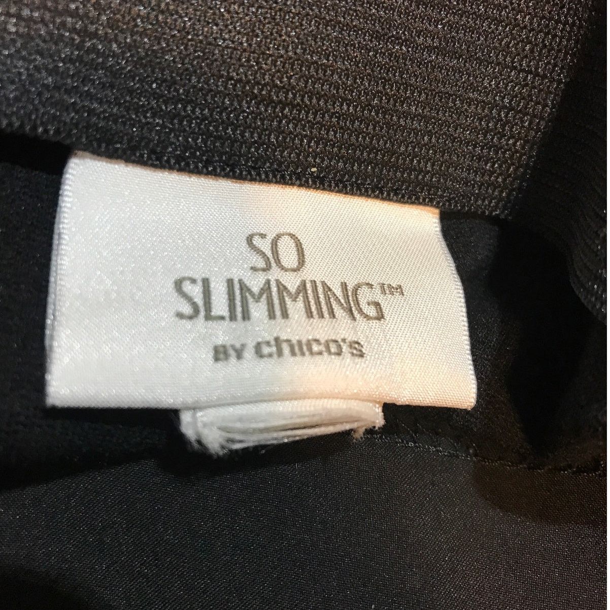 Chicos So Slimming by Chico's Black Stretch Pants L Size 34" / US 12 / IT 48 - 3 Thumbnail
