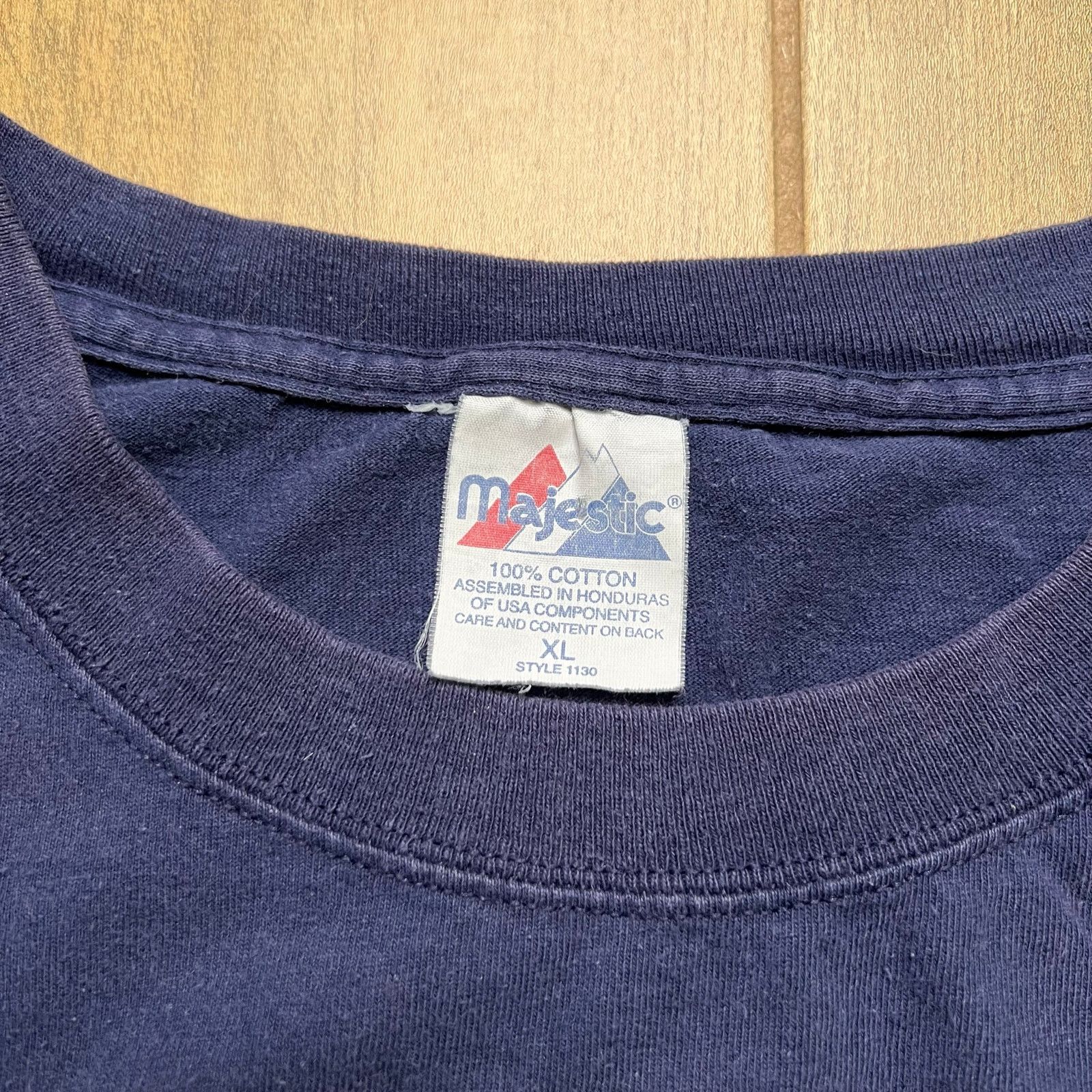 Majestic Vintage New York Yankees T Shirt Tee Sz XL MLB Baseball Y2K Size US XL / EU 56 / 4 - 4 Thumbnail