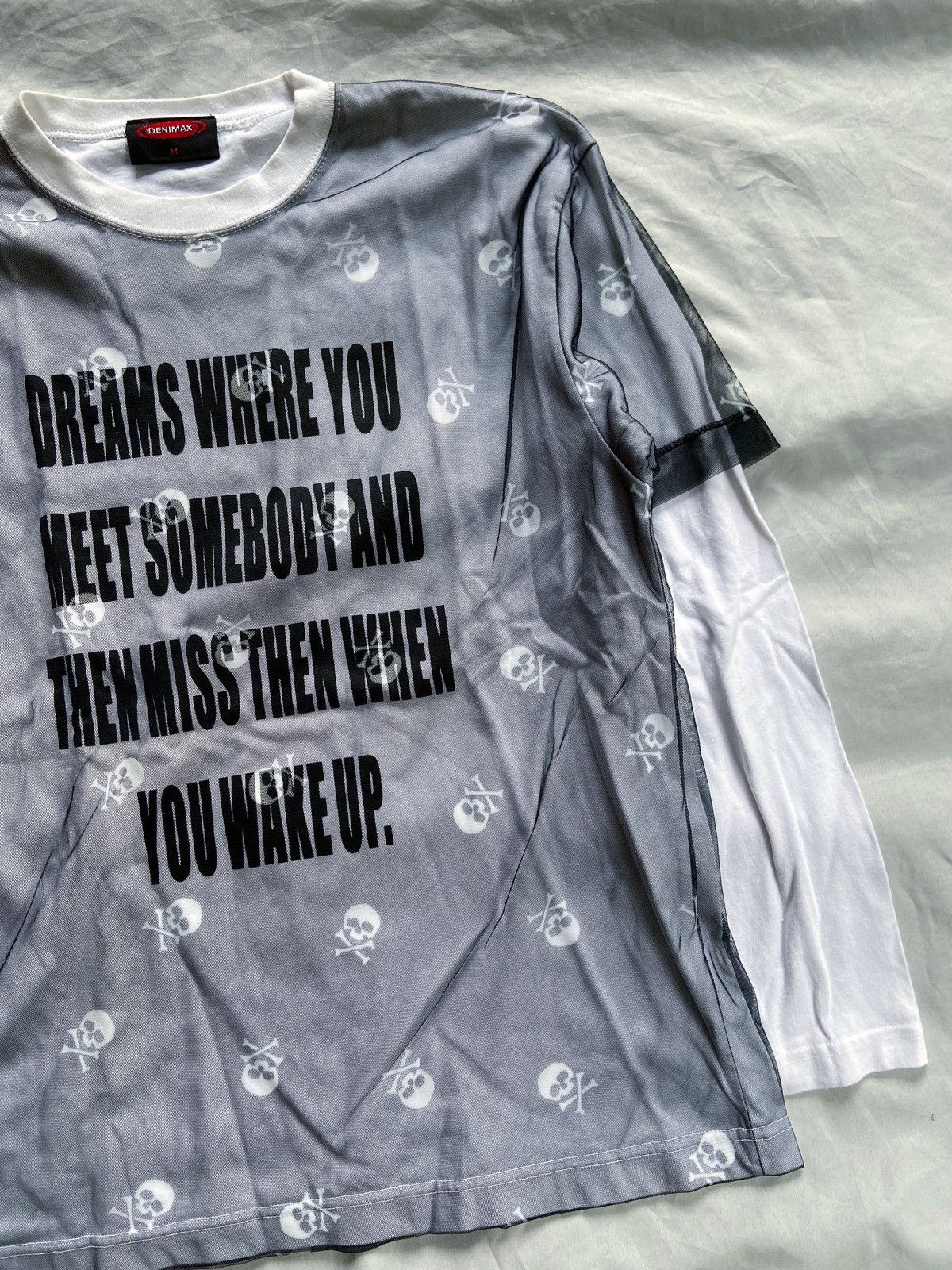 Japanese Brand DENIMAX JAPANESE PUNK DOUBLE LAYER LONG SLEEVE Size US M / EU 48-50 / 2 - 4 Thumbnail