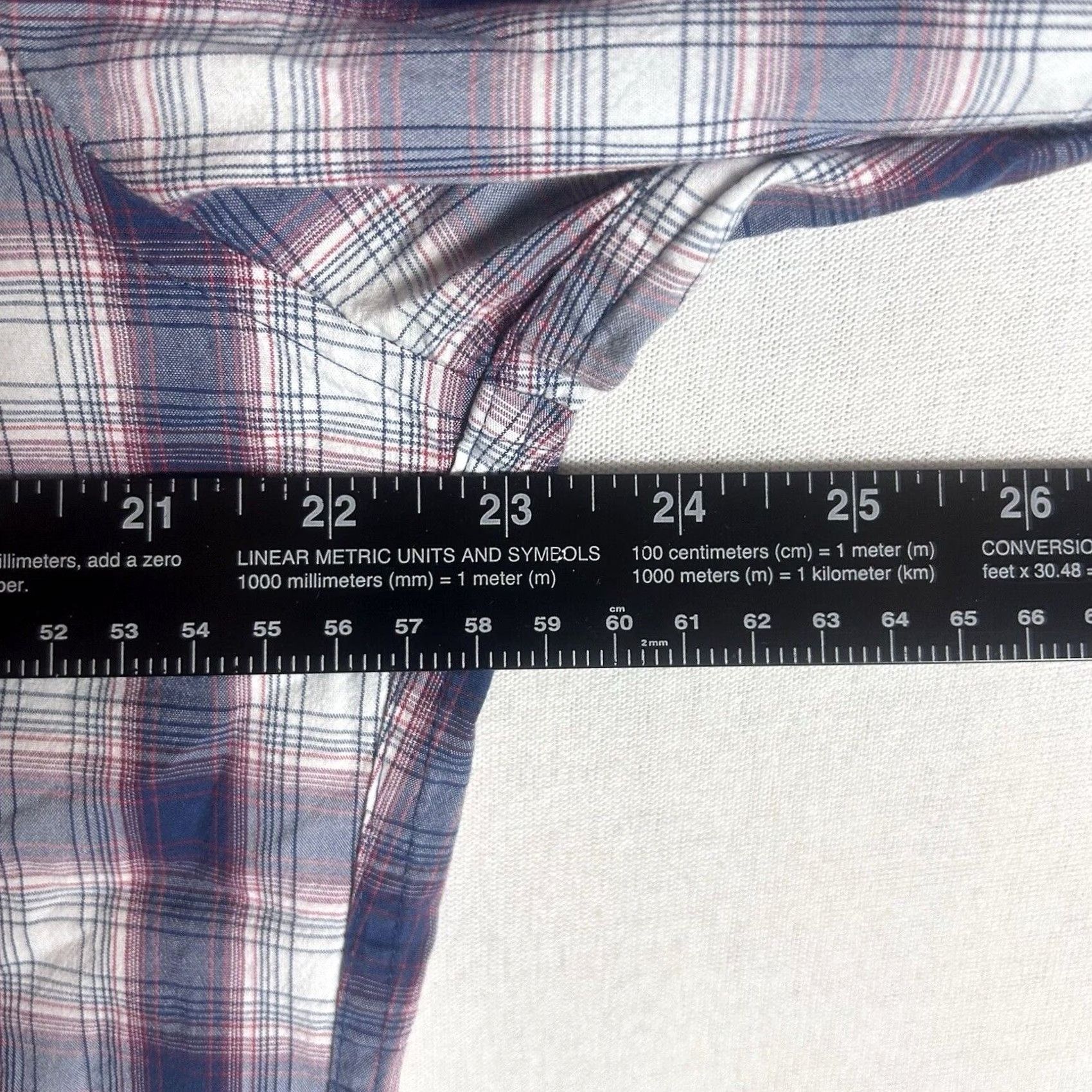 J.Crew J.Crew Mercantile Flex Plaid Button-Down Shirt Slim Fit Long Sleeve L Mens Purple Size US L / EU 52-54 / 3 - 6 Thumbnail