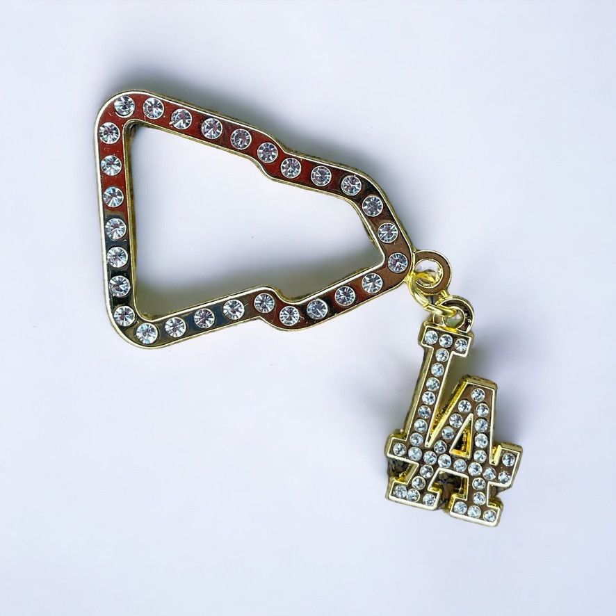 Vintage Gold LA Dodgers Hat Pin for Hat Logo Size ONE SIZE - 1 Preview