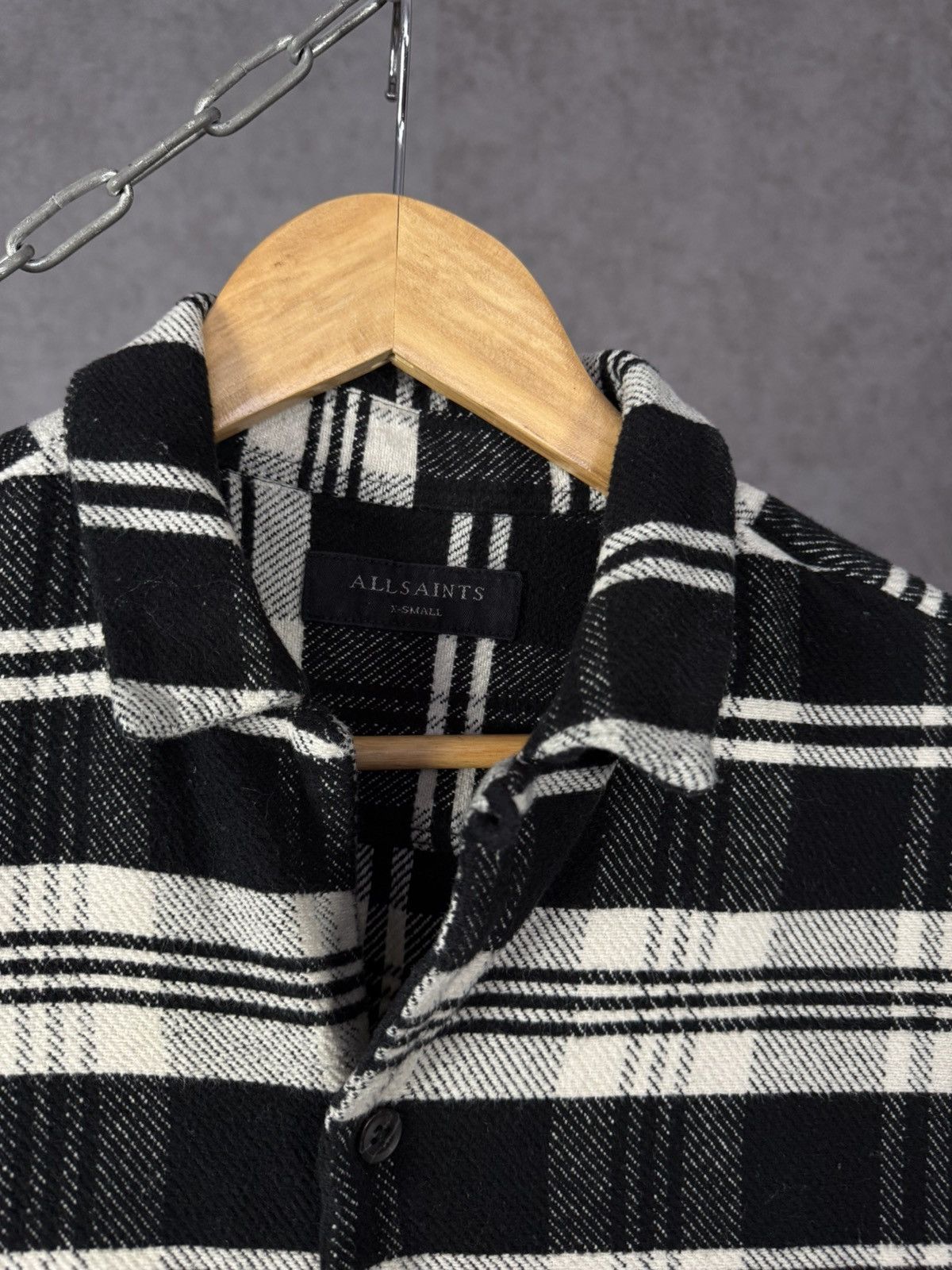 Allsaints Allsaints designer flannel shirt Size US XS / EU 42 / 0 - 3 Thumbnail